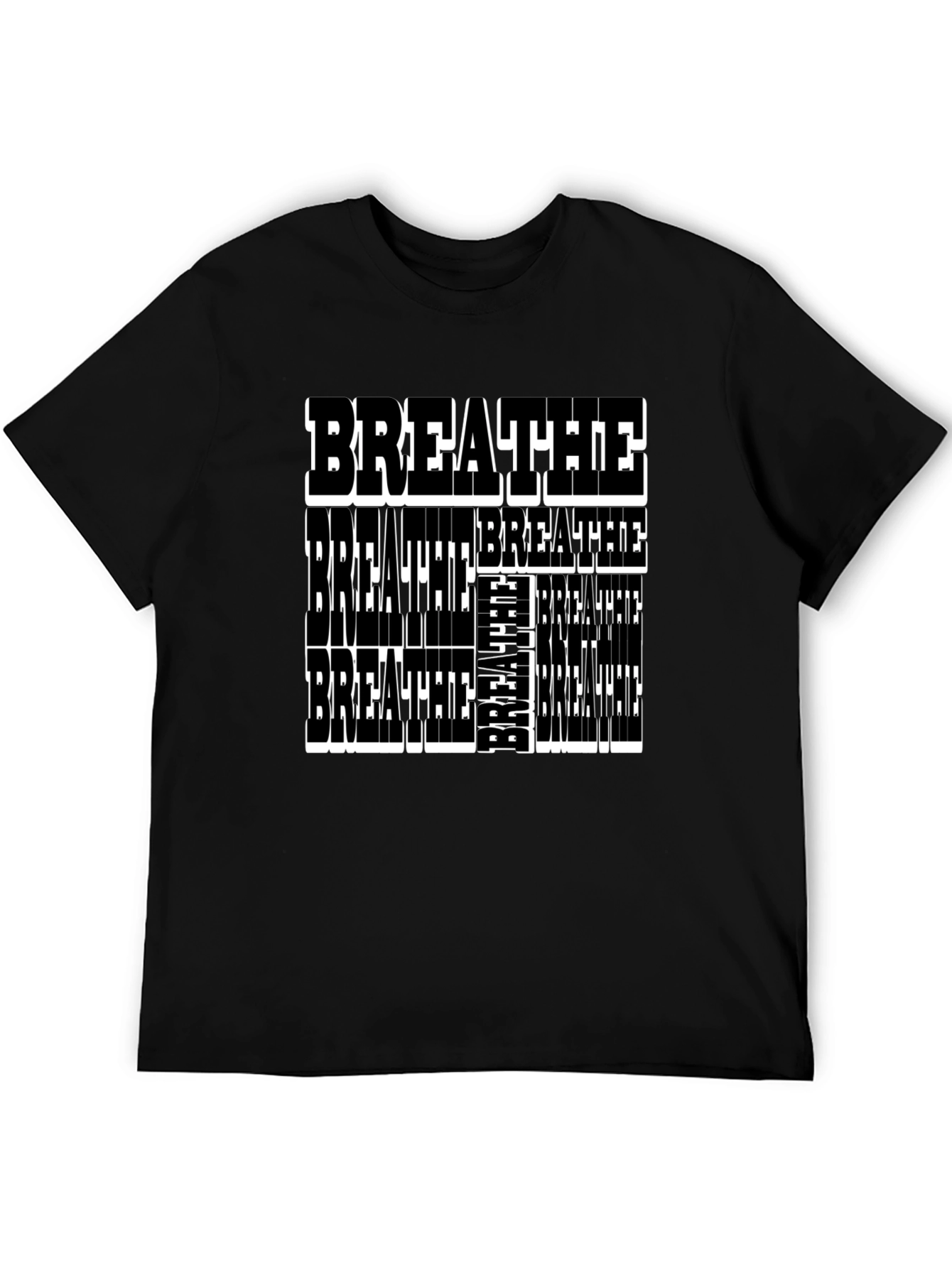Breathe Graphic Tee - Cool Casual Style