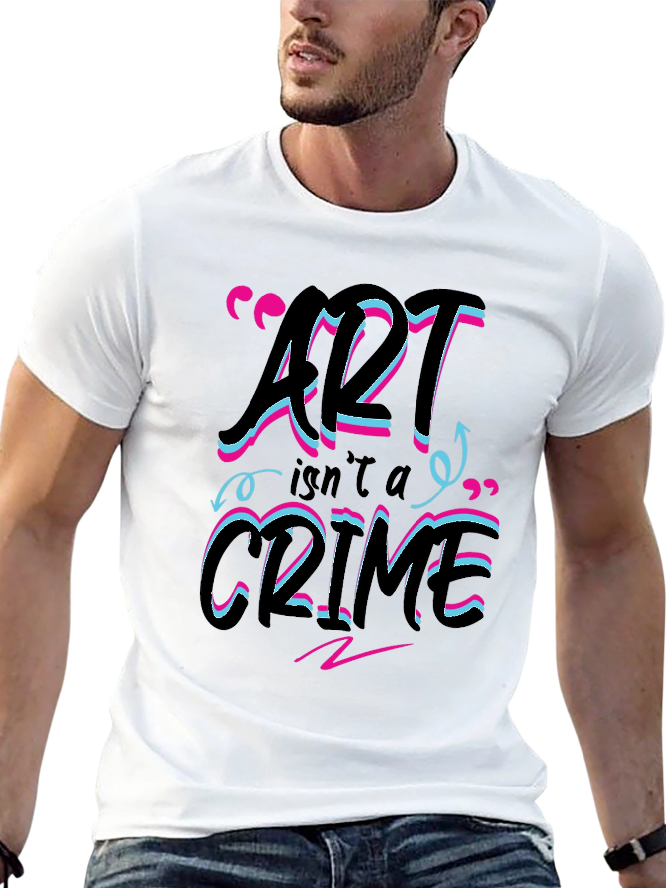 Art Isnt a Crime Graphic Tee