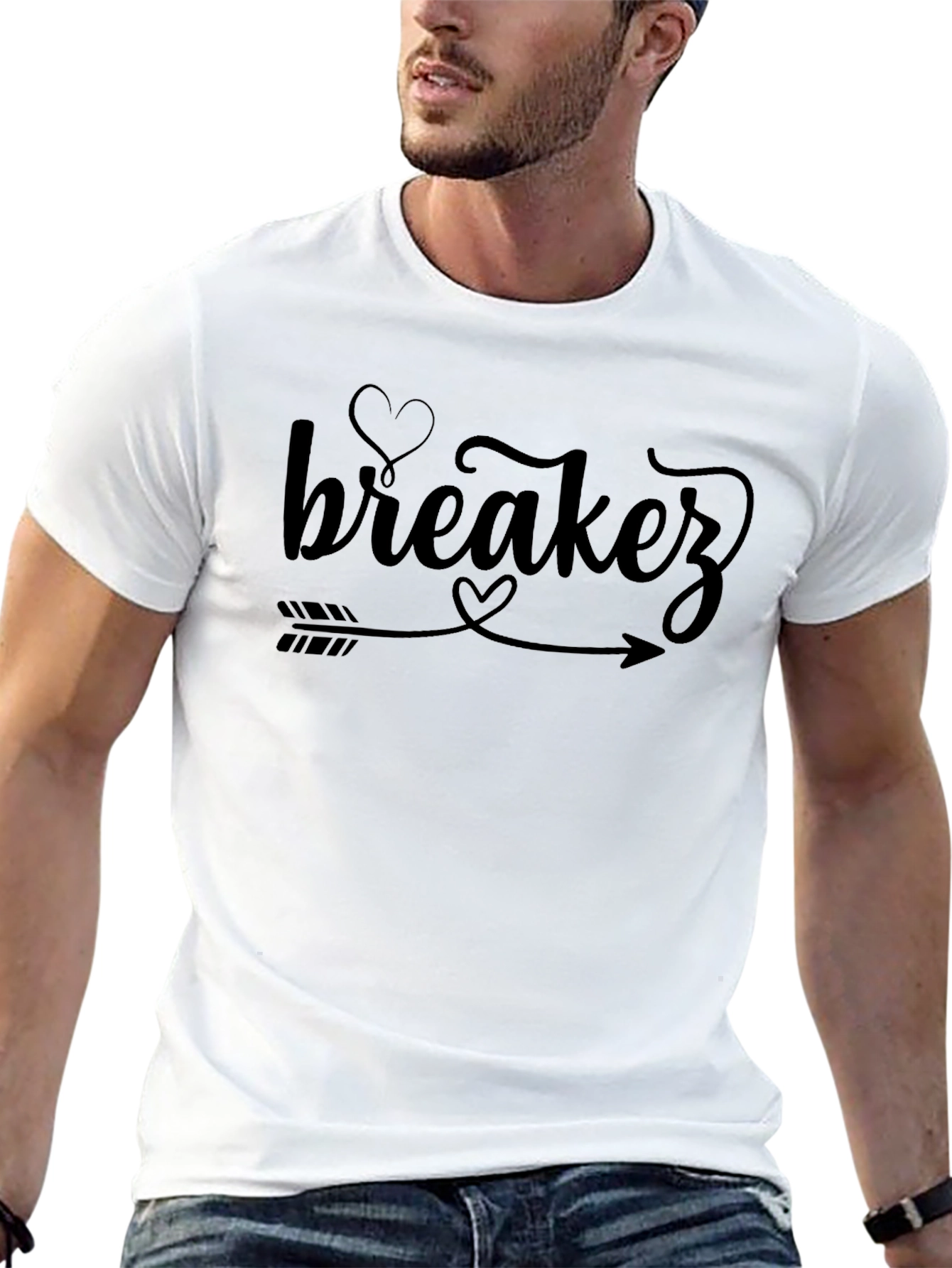 Breakez Heart Arrow Graphic Tee