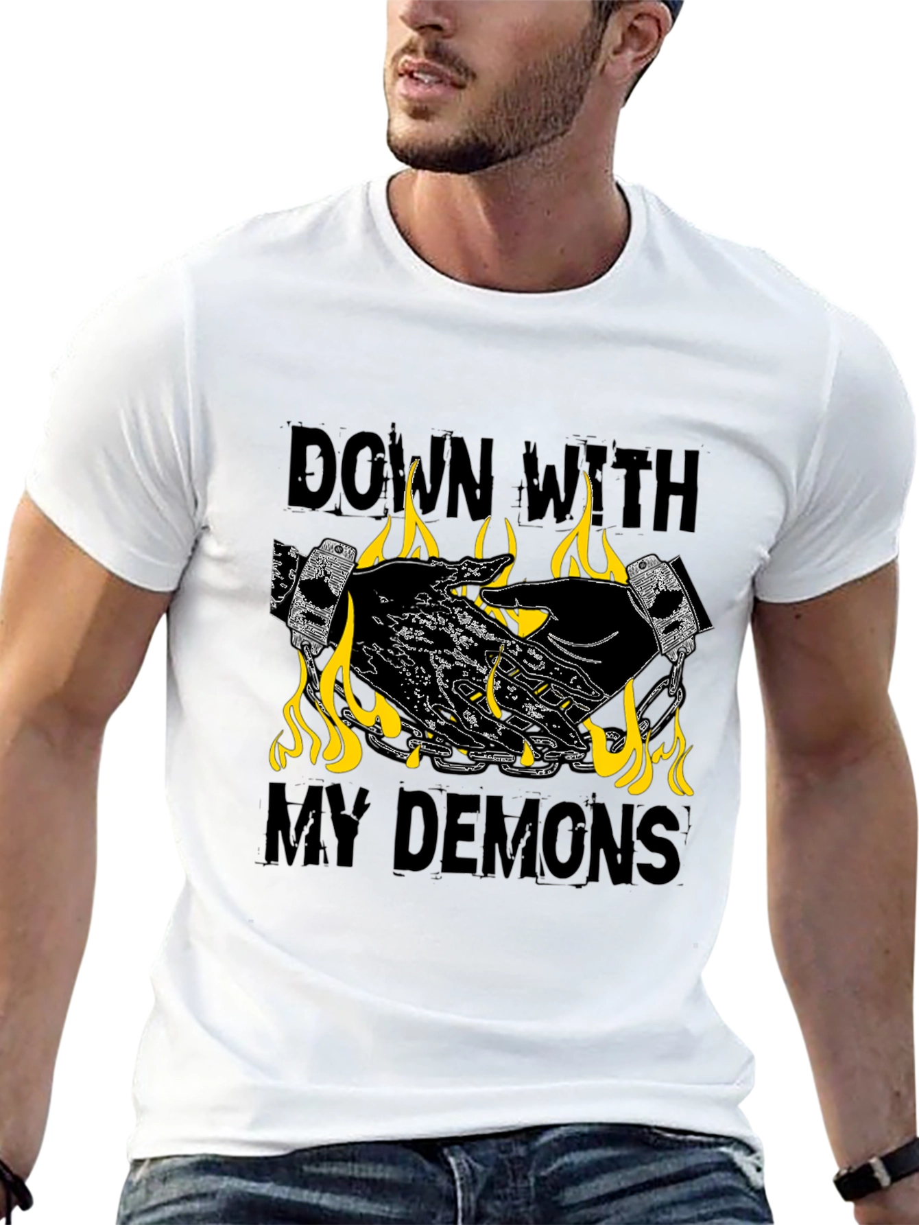 Down With My Demons Graphic Tee
