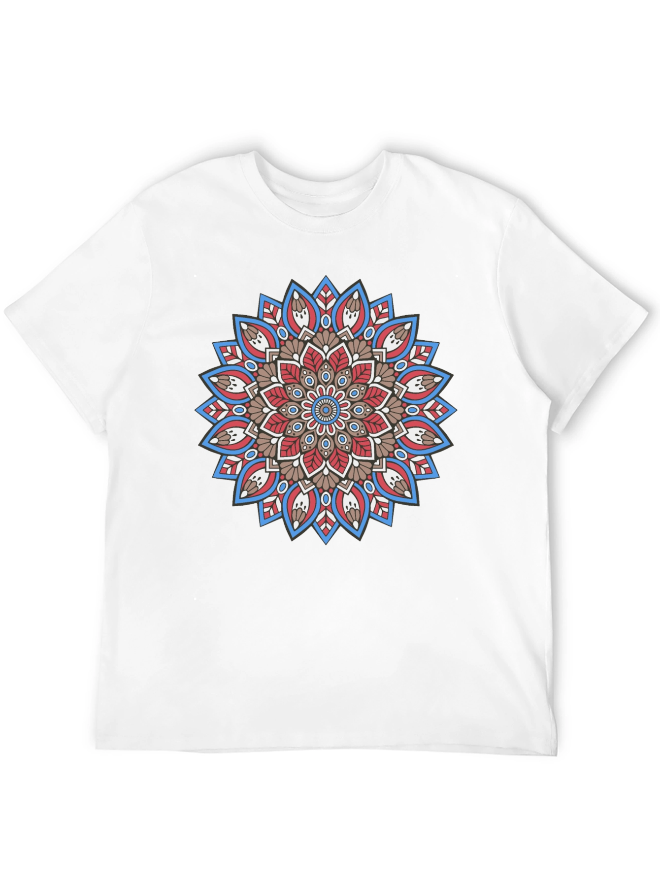 Mandala Graphic Tee - Unique Artistic Design