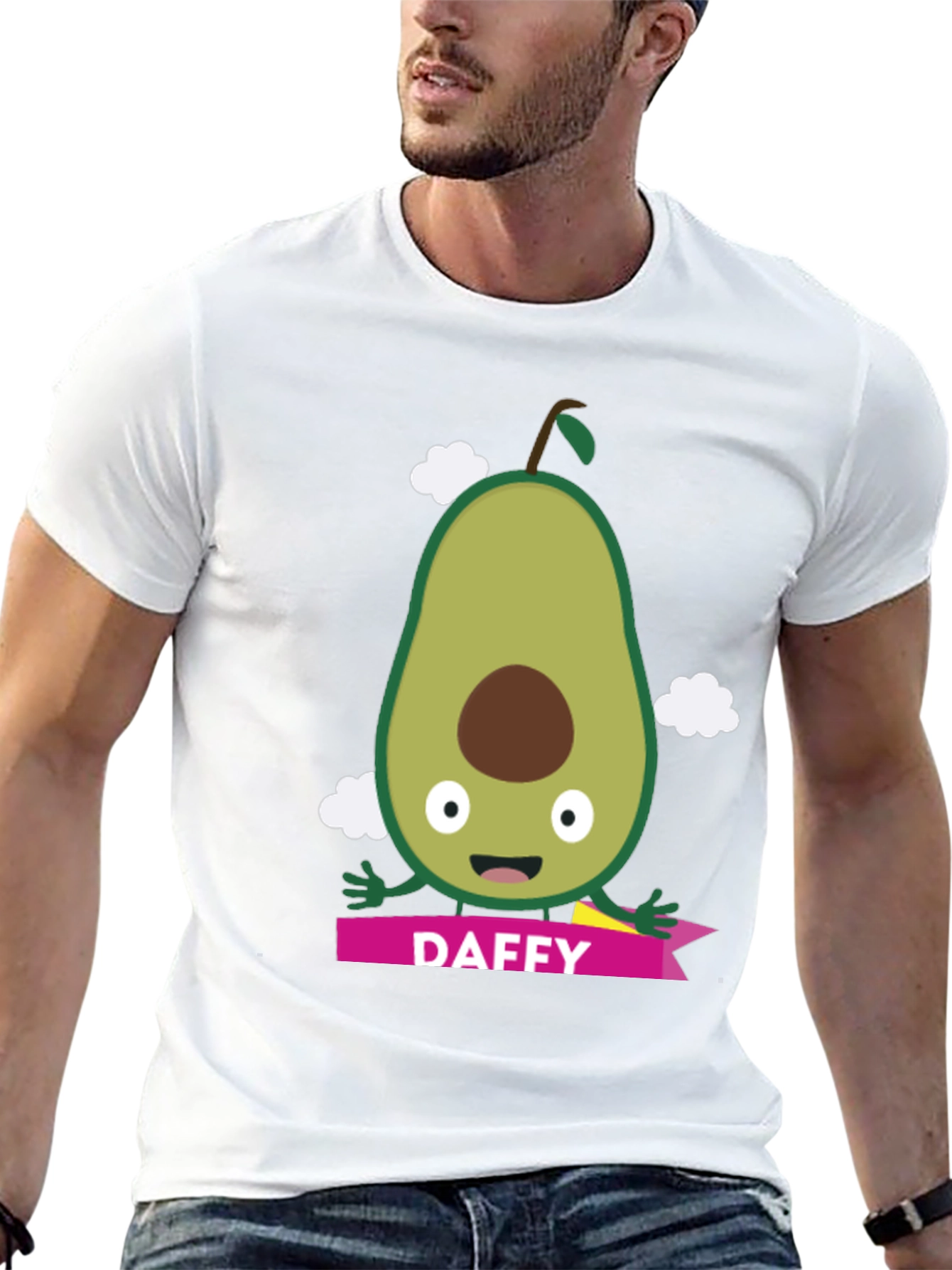 Funny Avocado DAFFY Graphic Tee