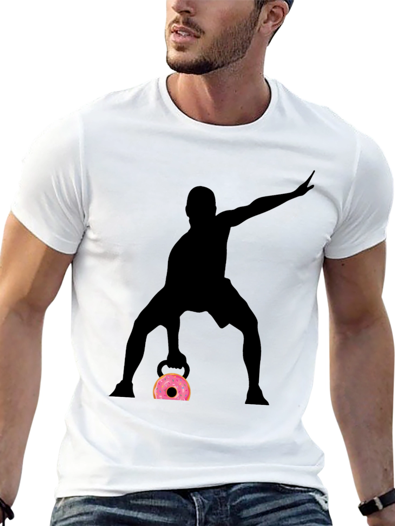 Donut Kettlebell Workout Graphic Tee