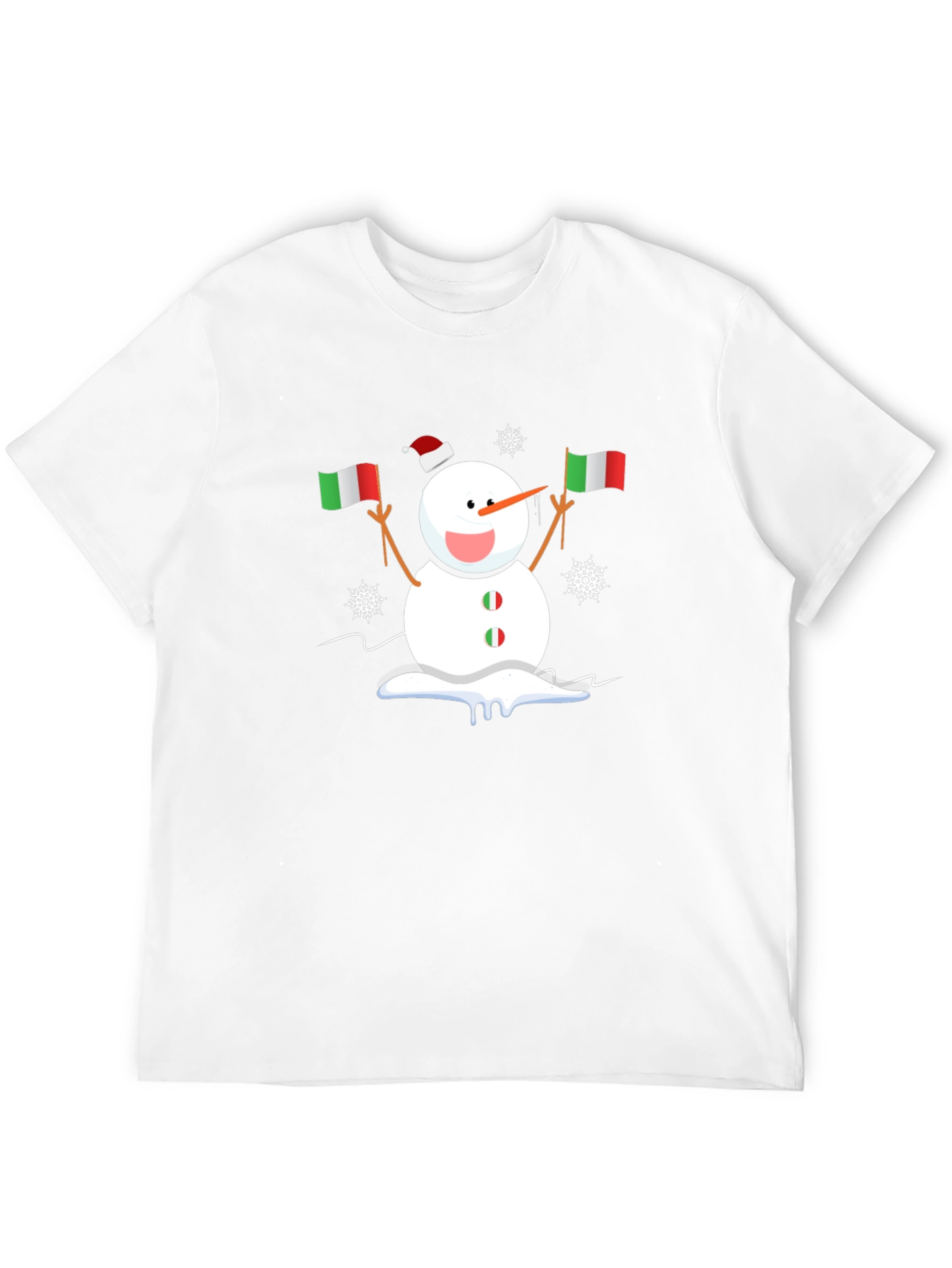 Italian Snowman T-Shirt