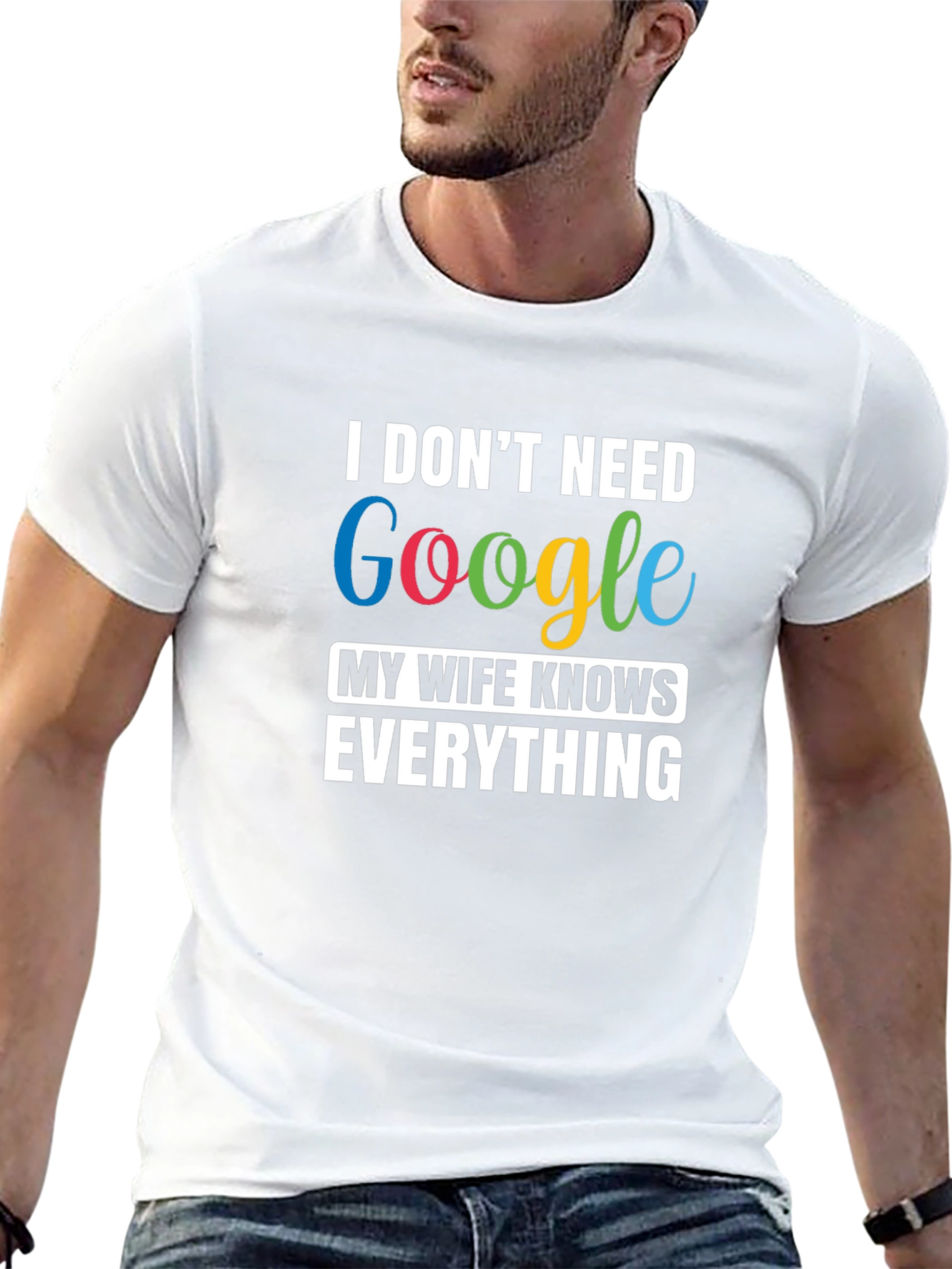 I Dont Need Google Funny T-Shirt
