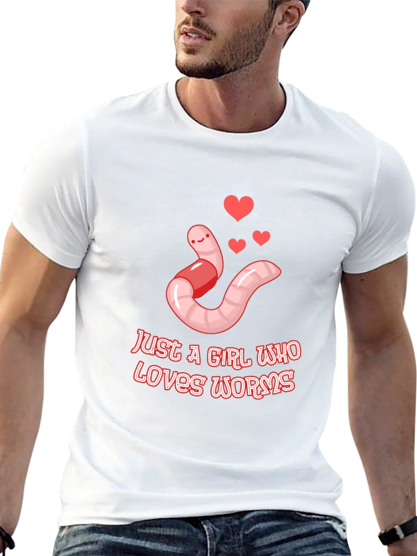 Worms Love Graphic T-Shirt