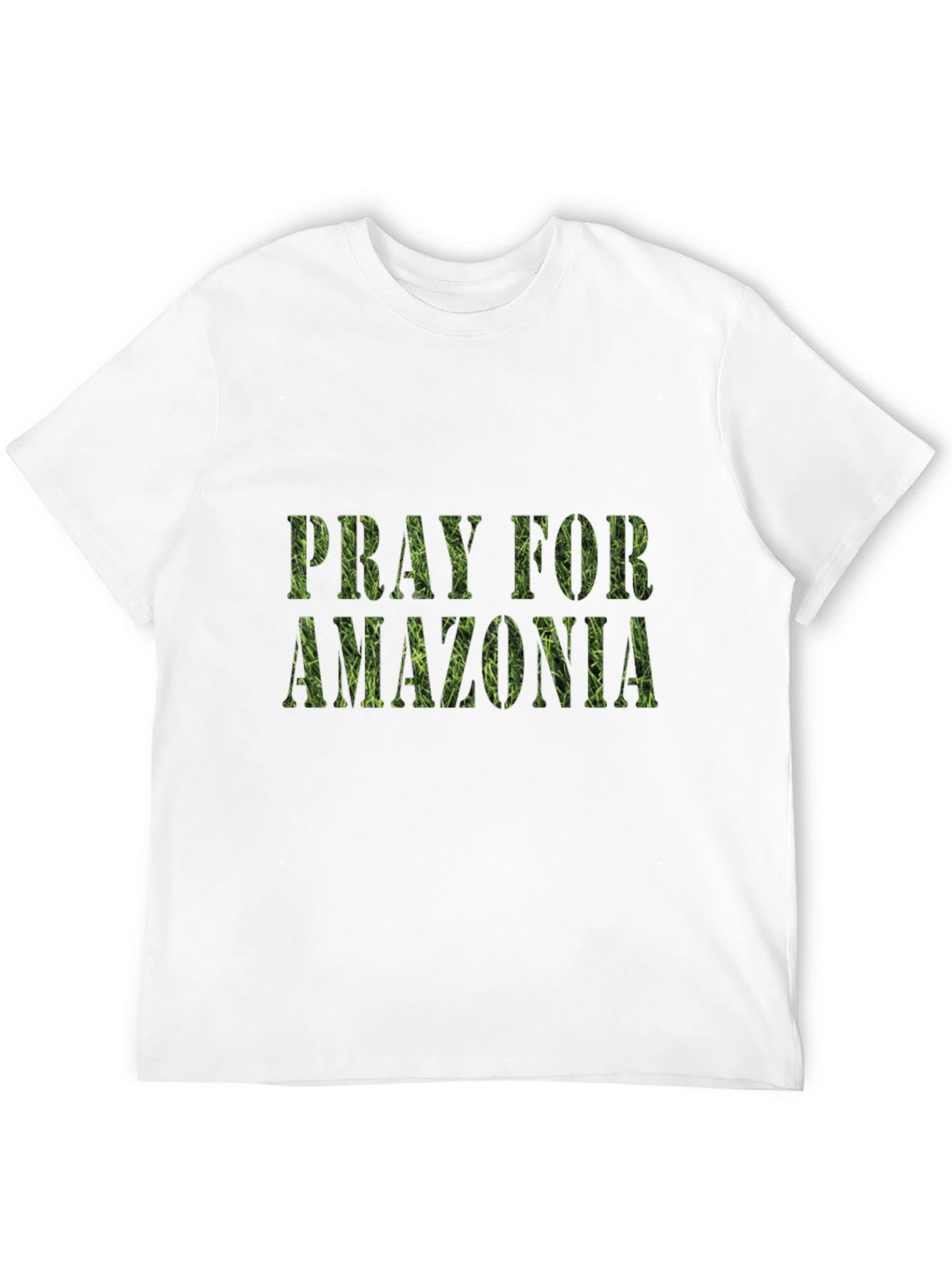 Pray for Amazonia Black T-Shirt