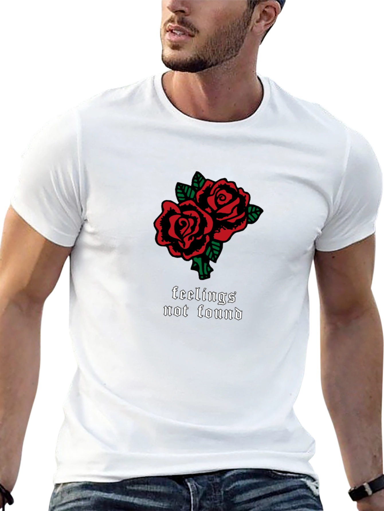 Feelings Not Found Graphic Tee - Black