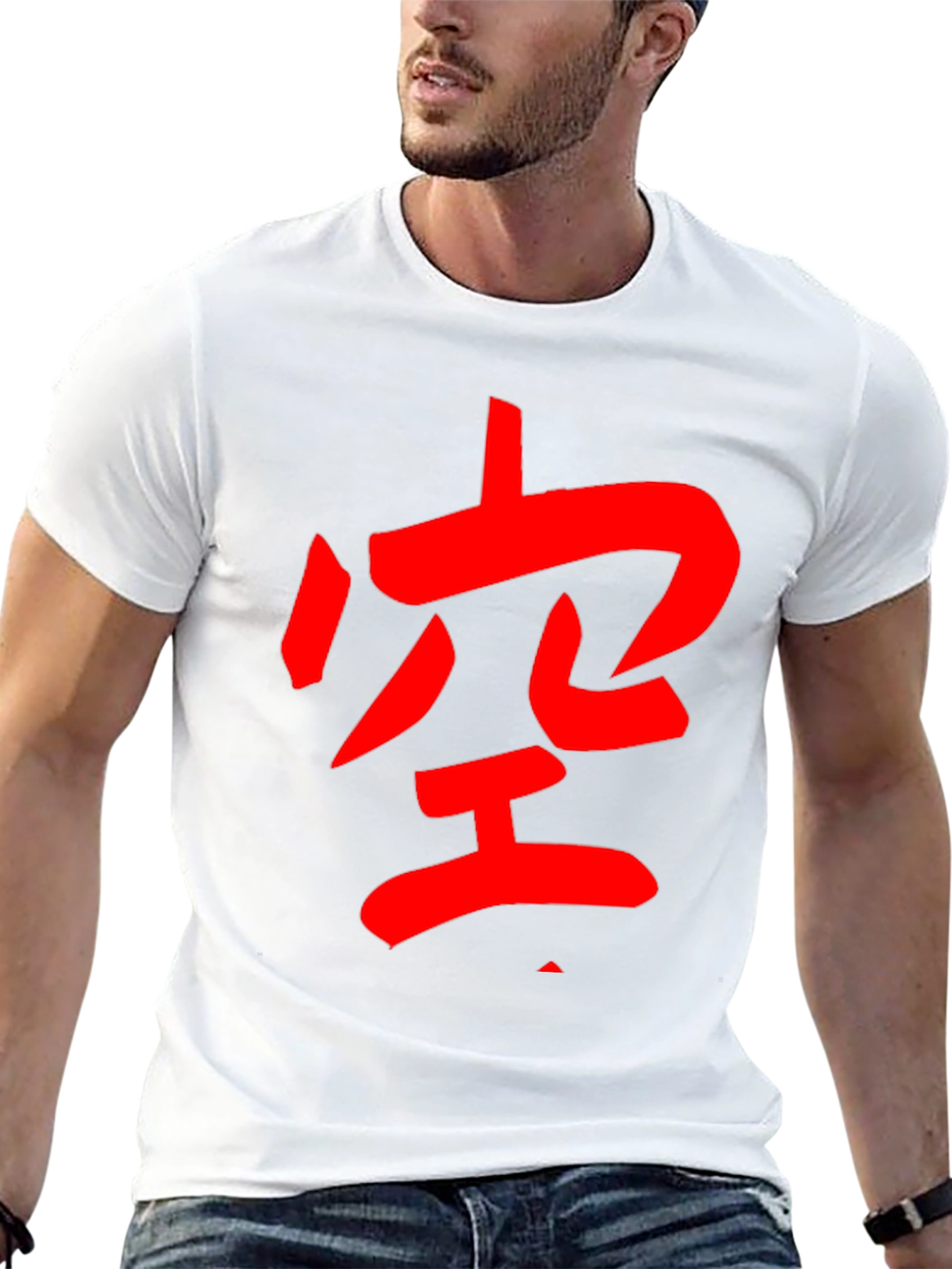 Kanji T-Shirt: Red Japanese Symbol Design