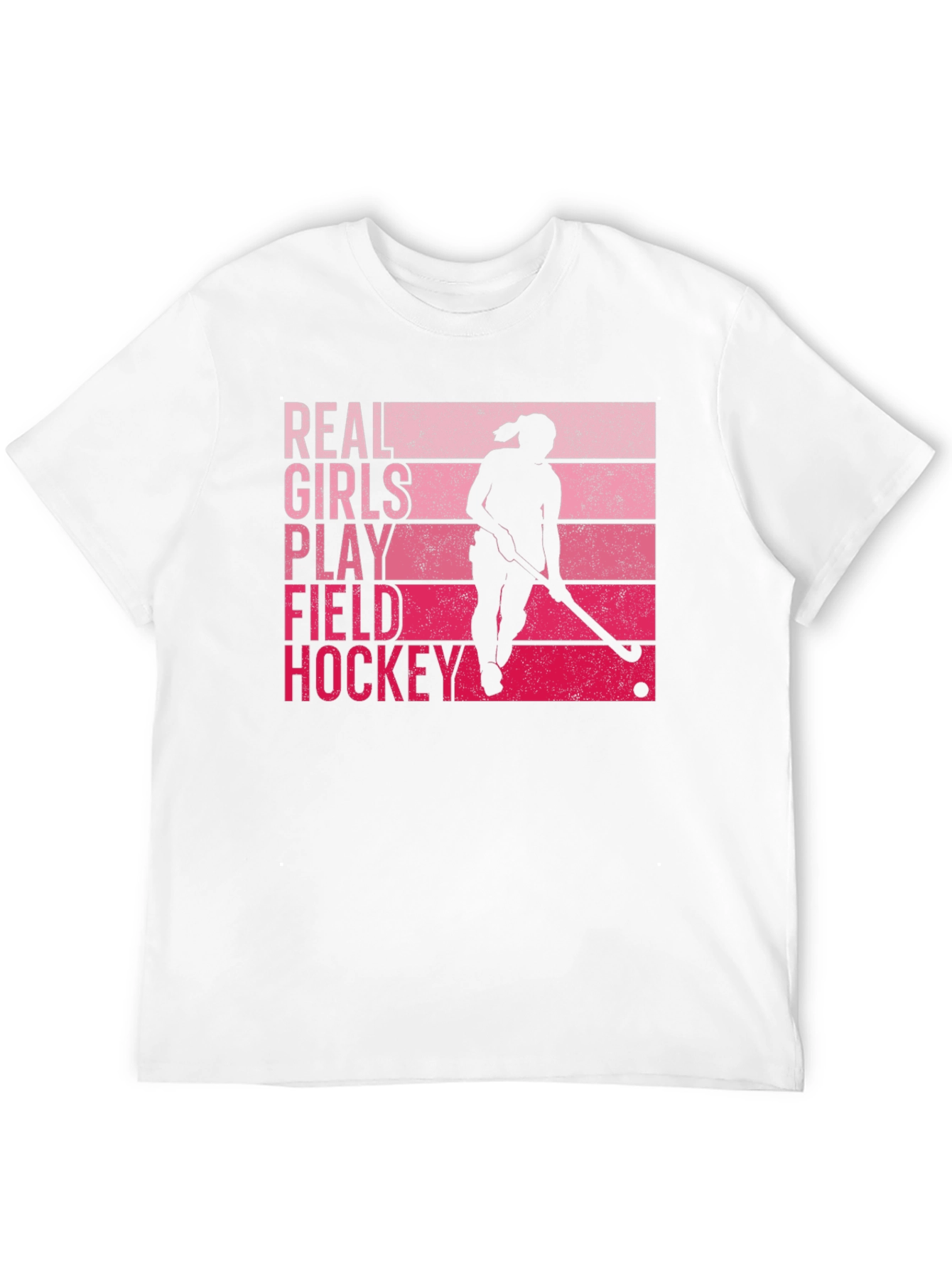 Real Girls Play Field Hockey Graphic T-Shirt