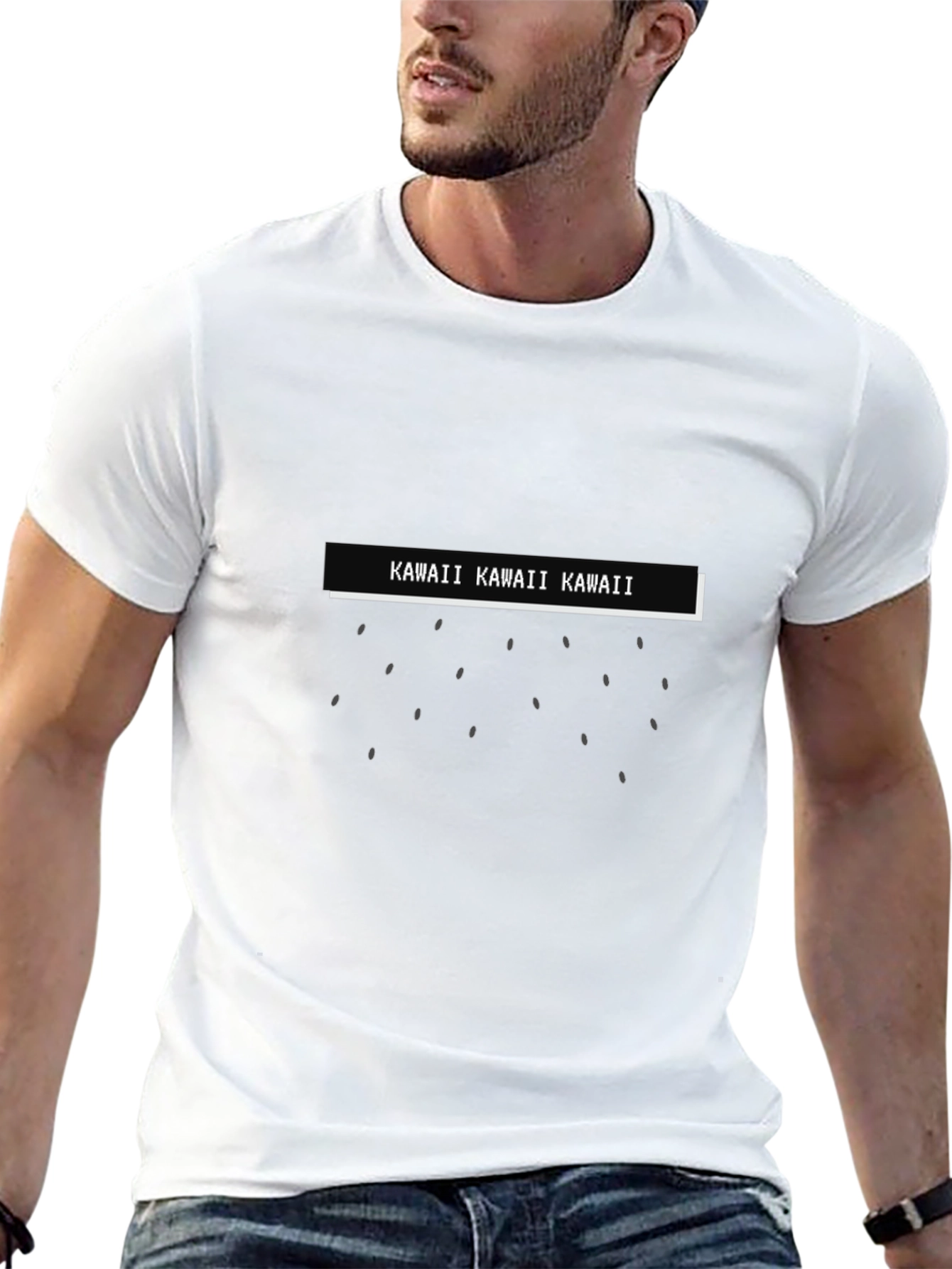 Kawaii Rain Tee - Unisex Graphic T-Shirt