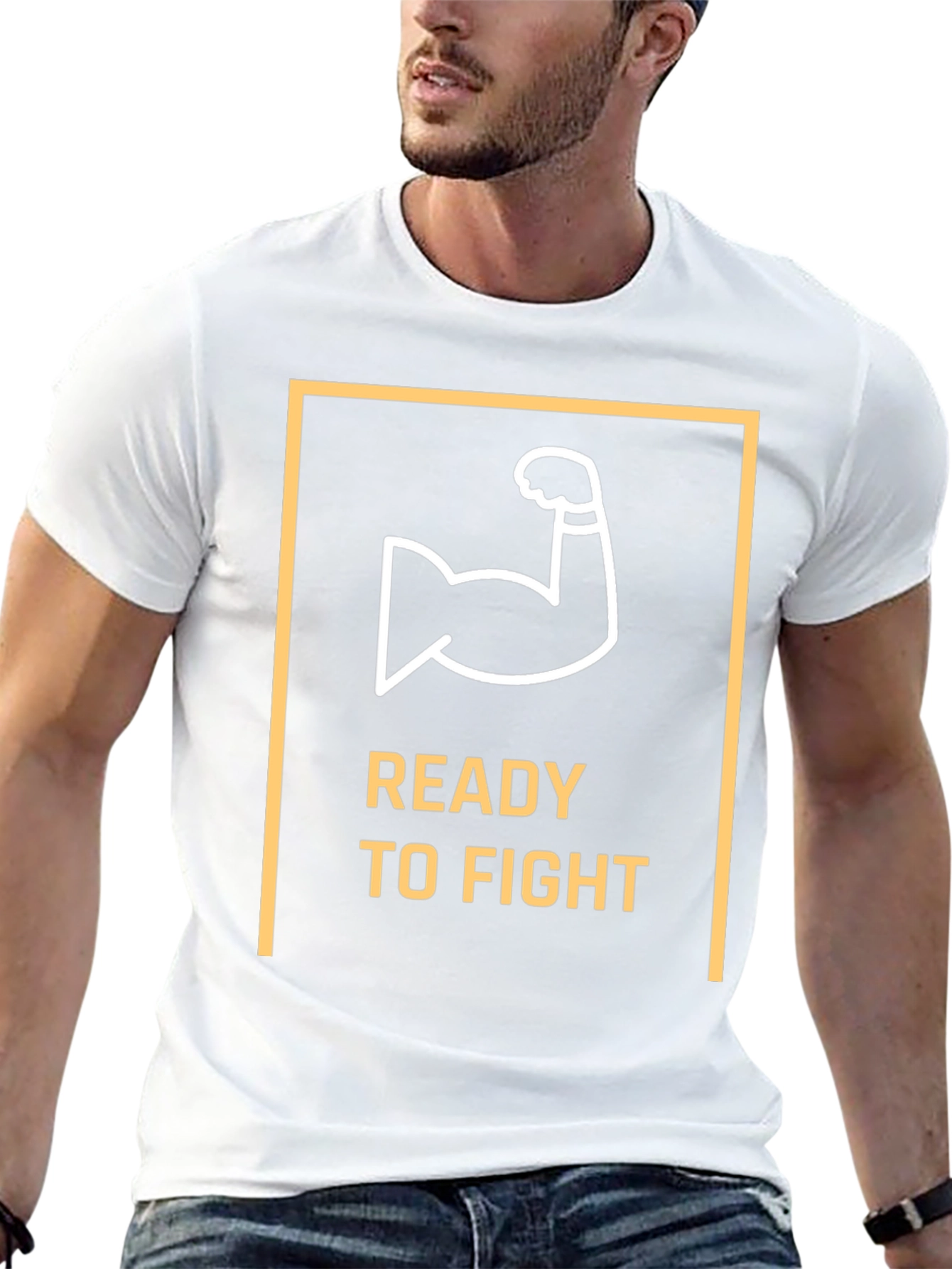 Ready to Fight Black Graphic Tee