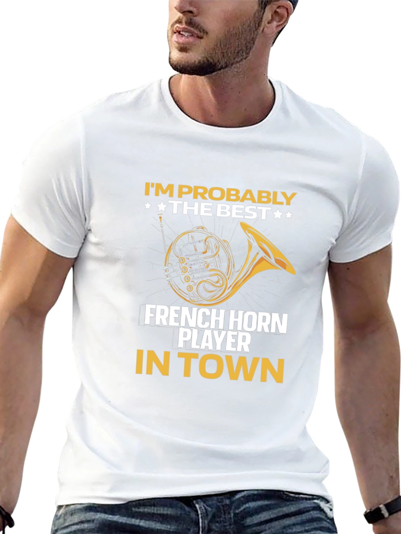Best French Horn Player T-Shirt - Musician Tee