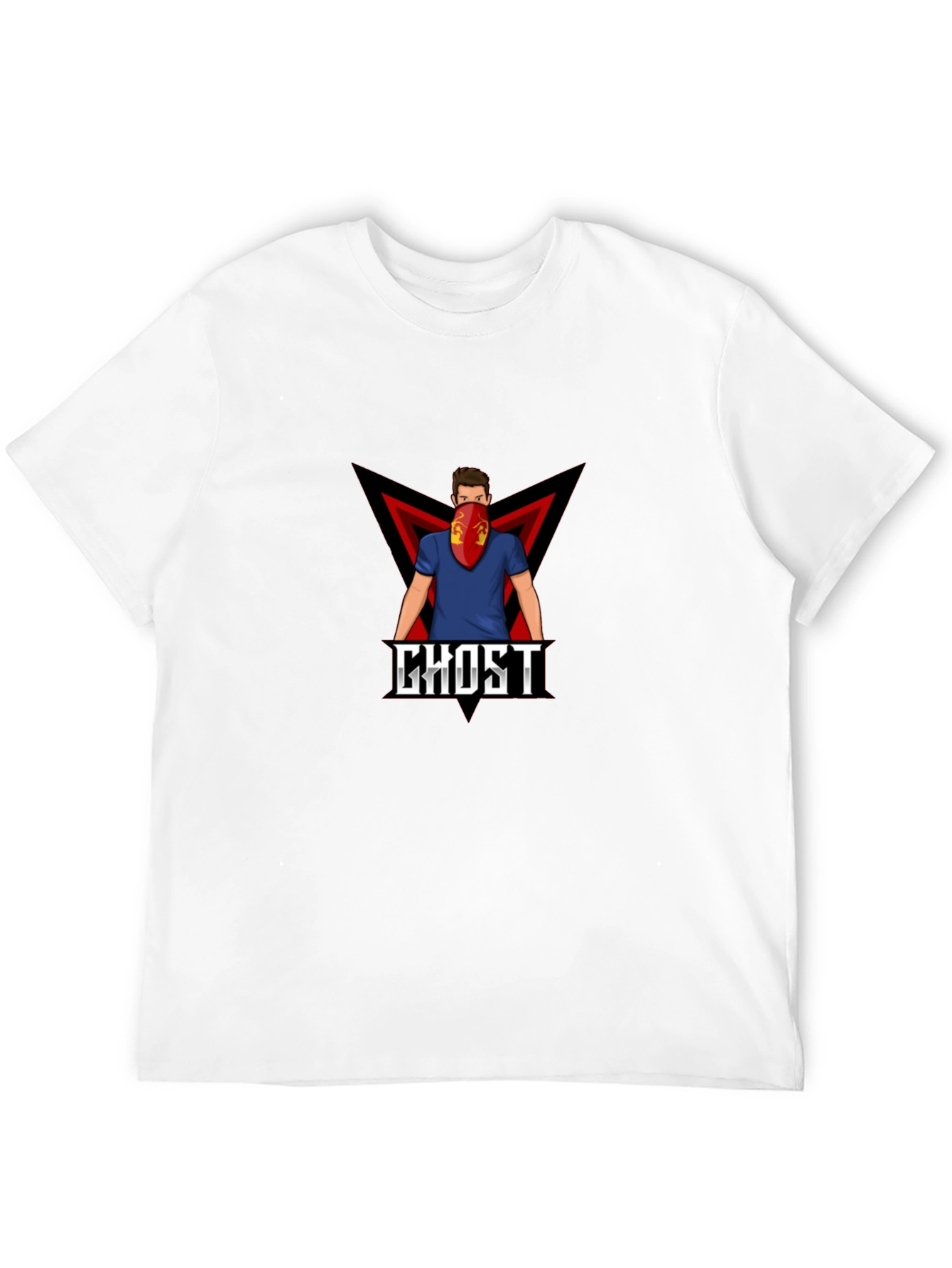 Ghost Graphic Tee - Modern Urban Style