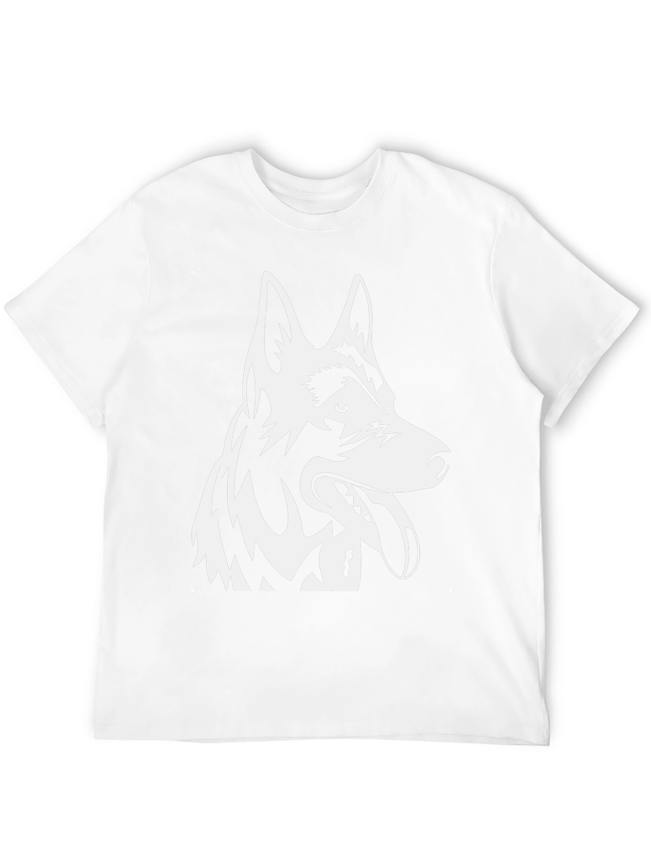 German Shepherd Graphic Tee - Black