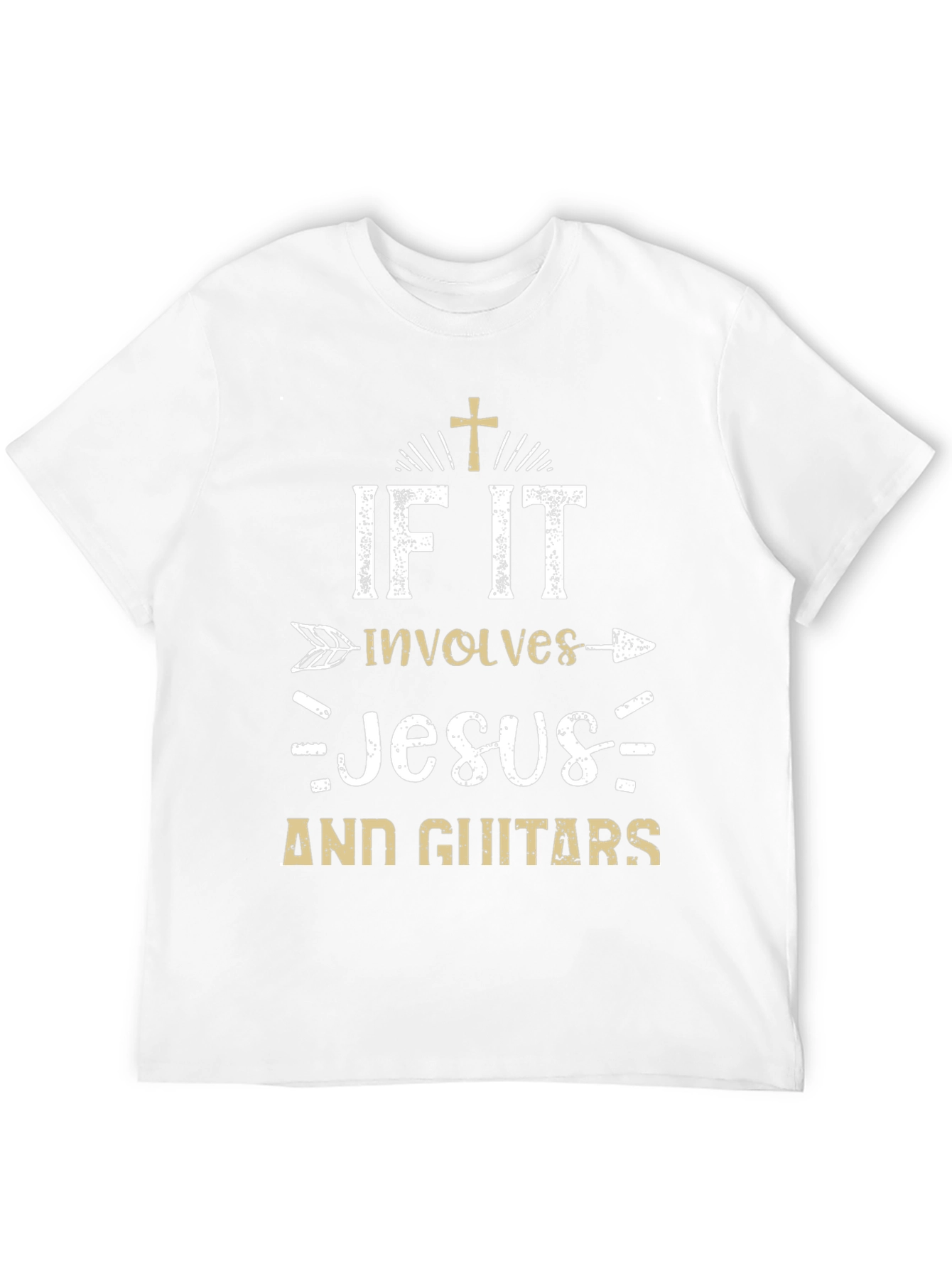 If It Involves Jesus and Guitars T-Shirt