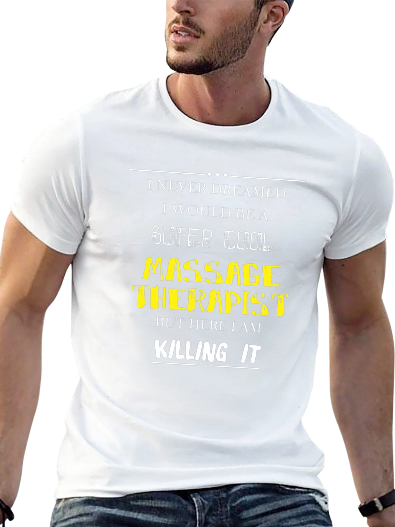 Super Cool Massage Therapist Black T-Shirt