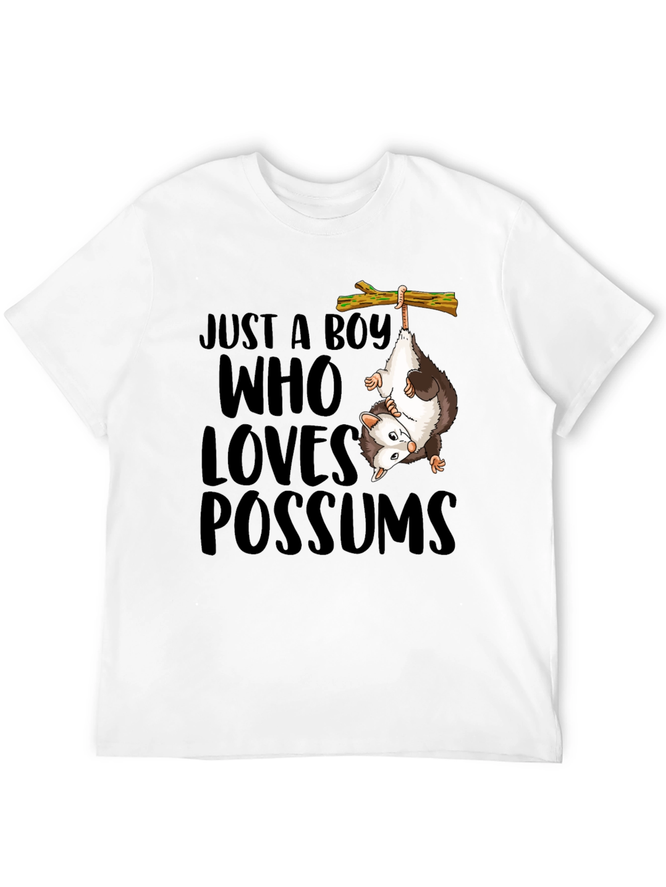 Just a Boy Who Loves Possums T-Shirt