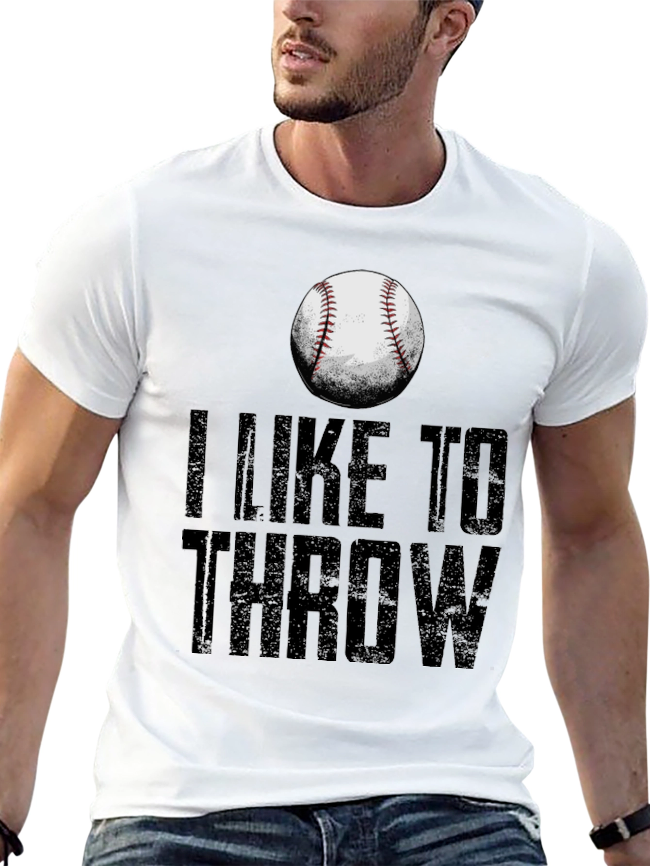 I Like to Throw Baseball T-Shirt