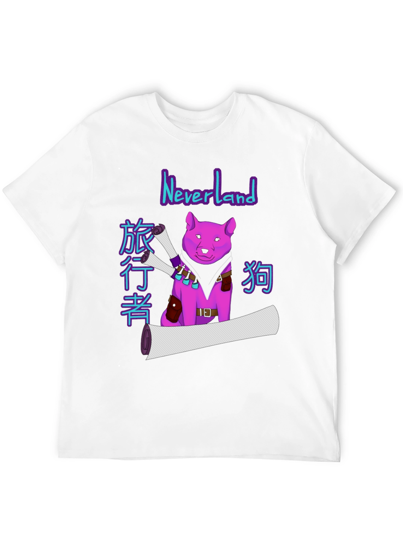 Neverland Traveler Dog T-Shirt