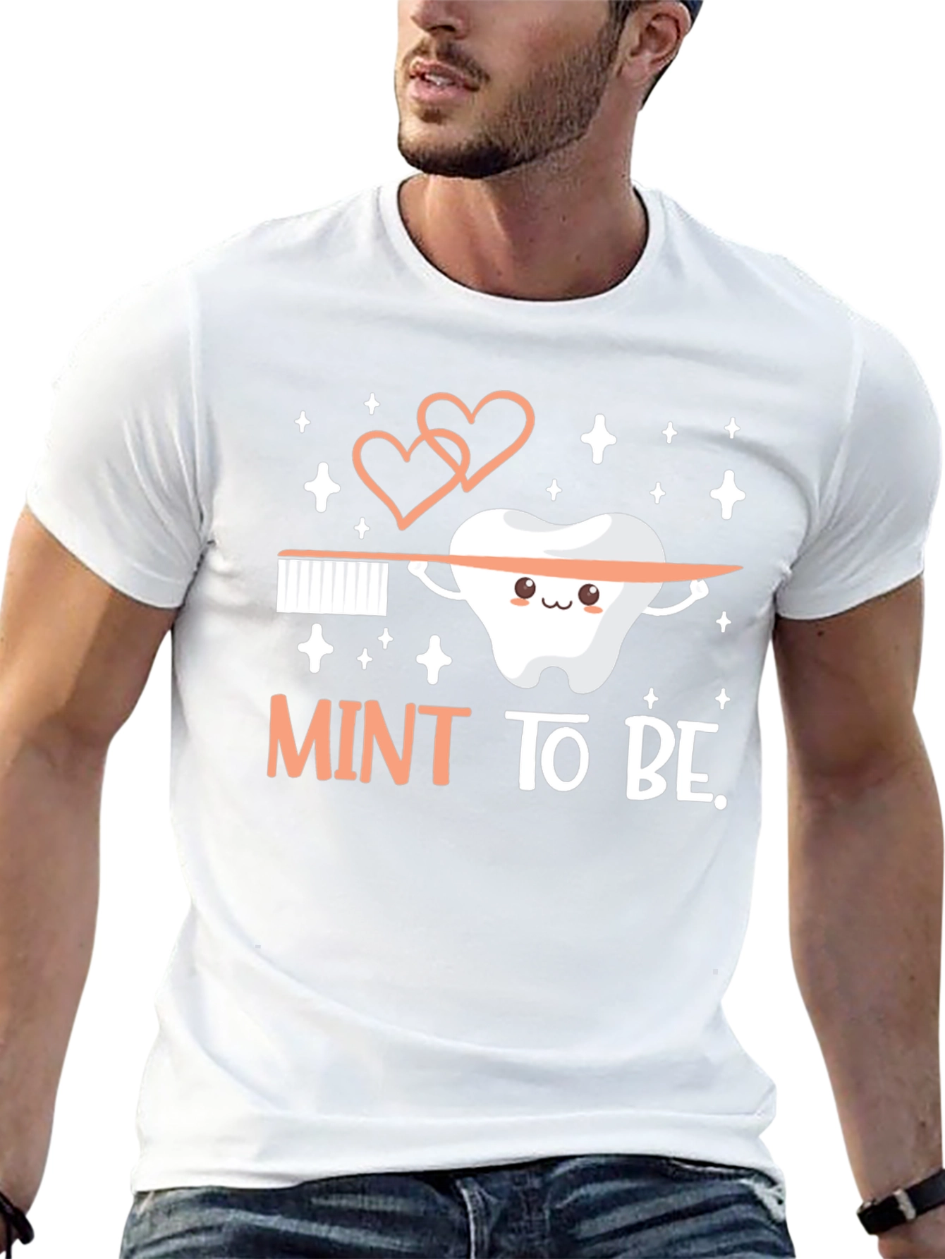 Mint To Be Tooth T-Shirt - Dental Hygiene Gift