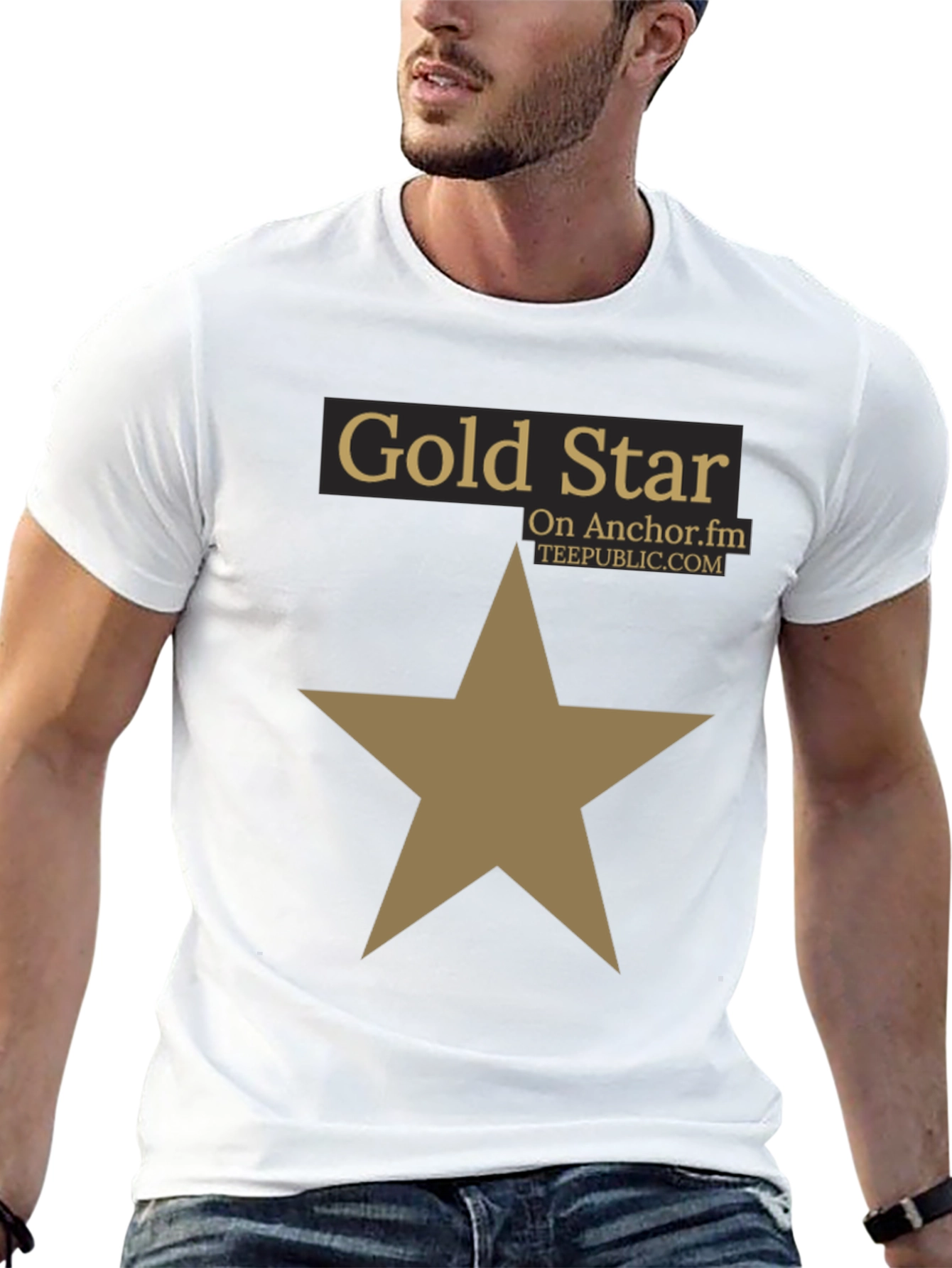 Gold Star Graphic Tee - Anchor.fm
