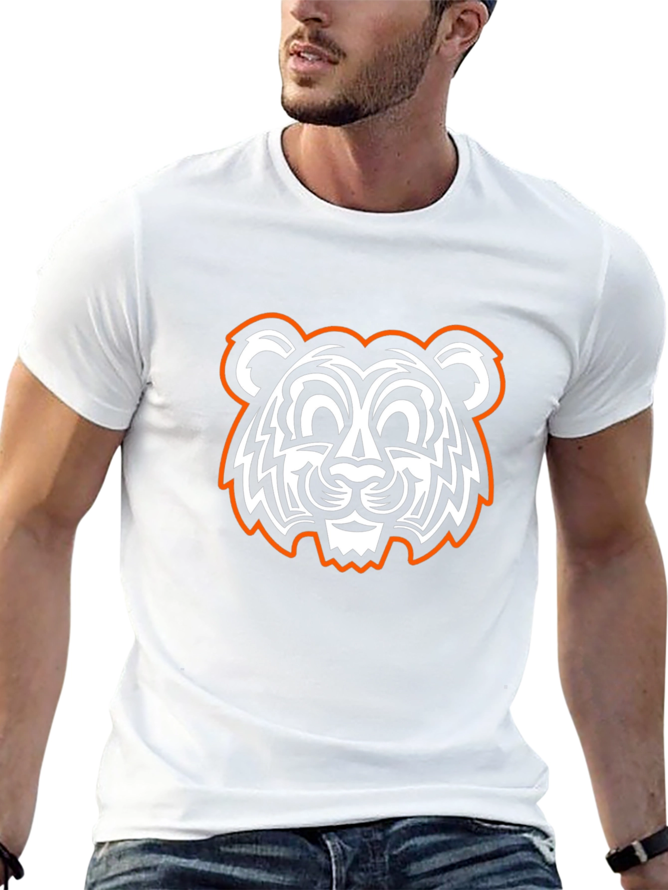 Black Tiger Graphic T-Shirt