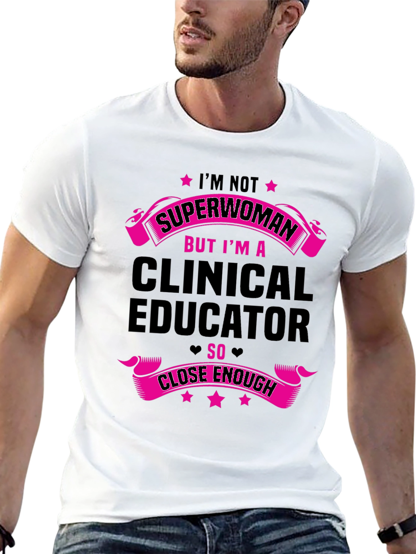 Clinical Educator Superwoman Graphic Tee