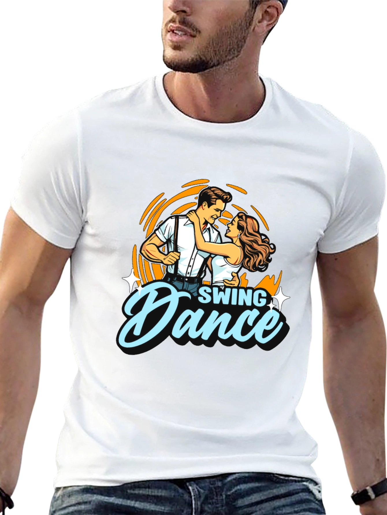 Swing Dance T-Shirt Couple Dancing Tee