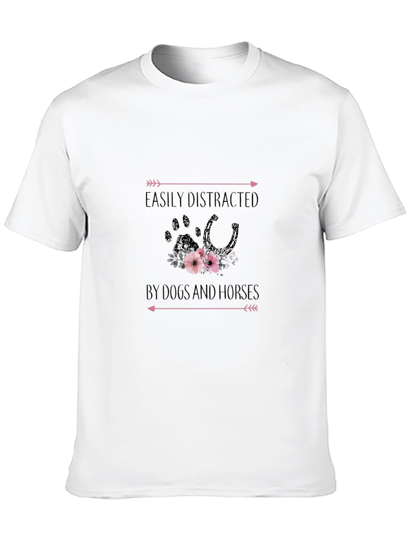 Easily Distracted by Dogs and Horses T-Shirt