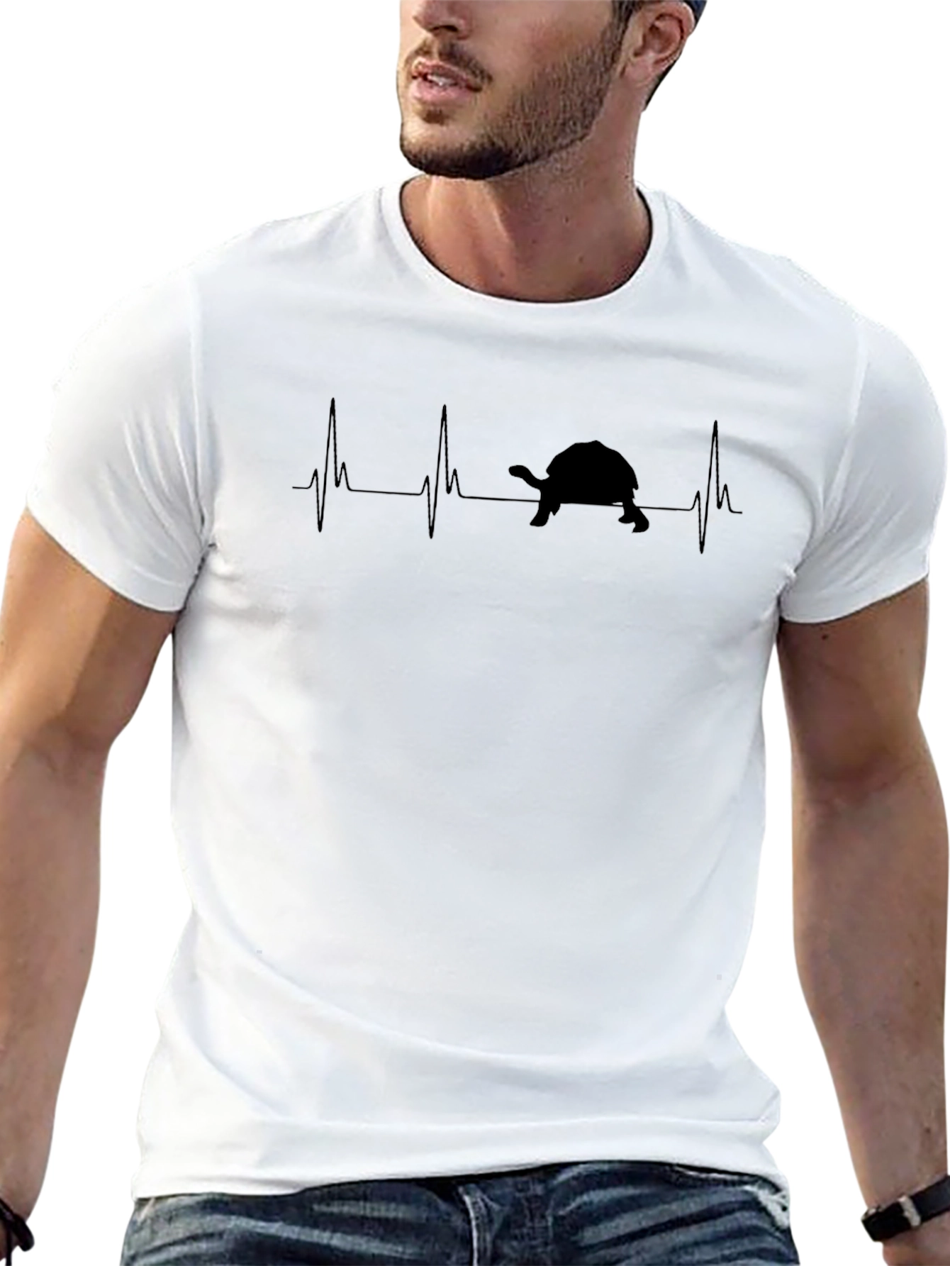 Turtle Heartbeat Graphic Tee
