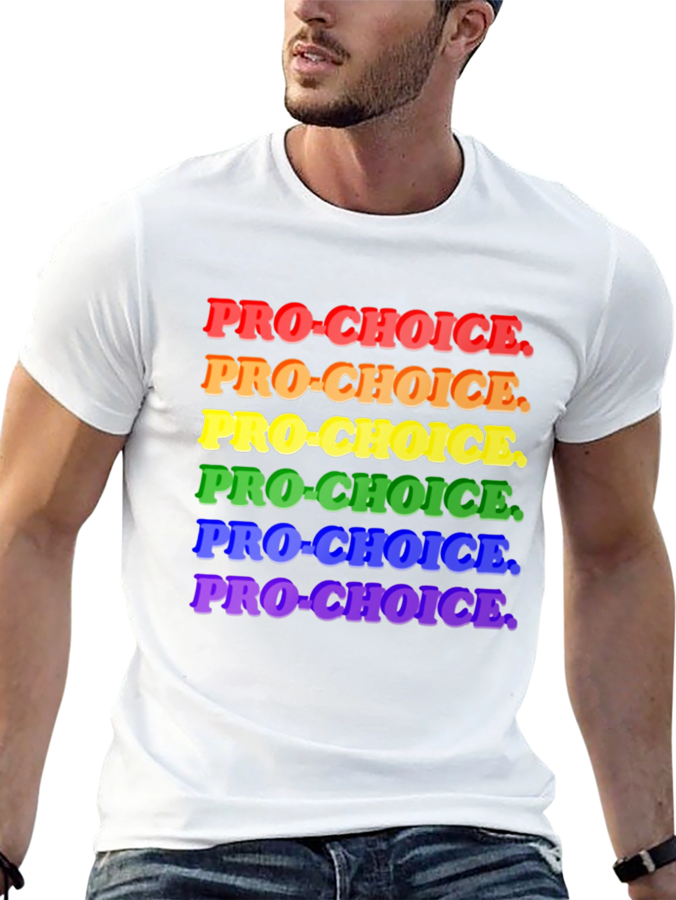 Pro-Choice Rainbow Pride T-Shirt