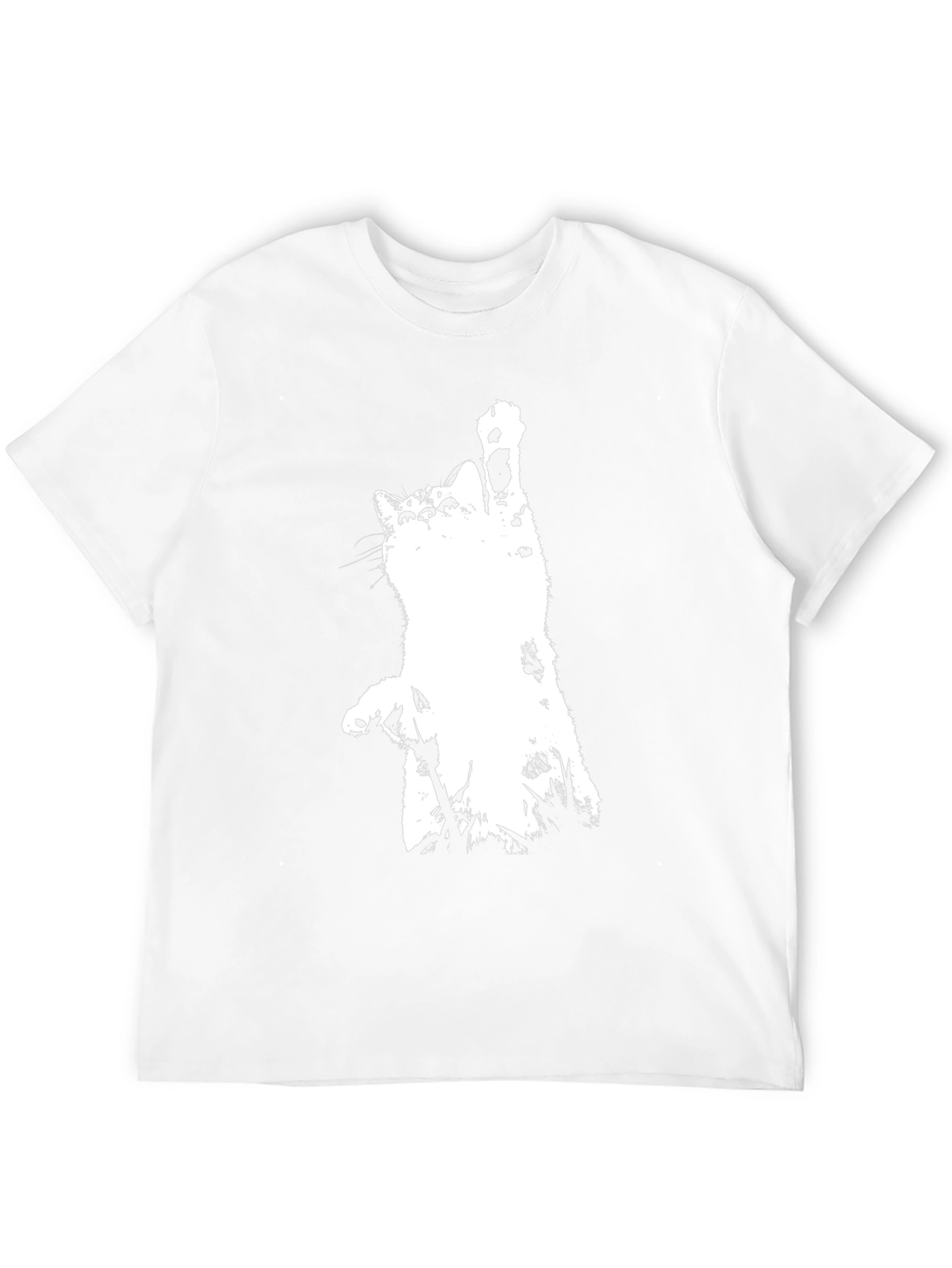 Cool Cat Graphic Tee - Black