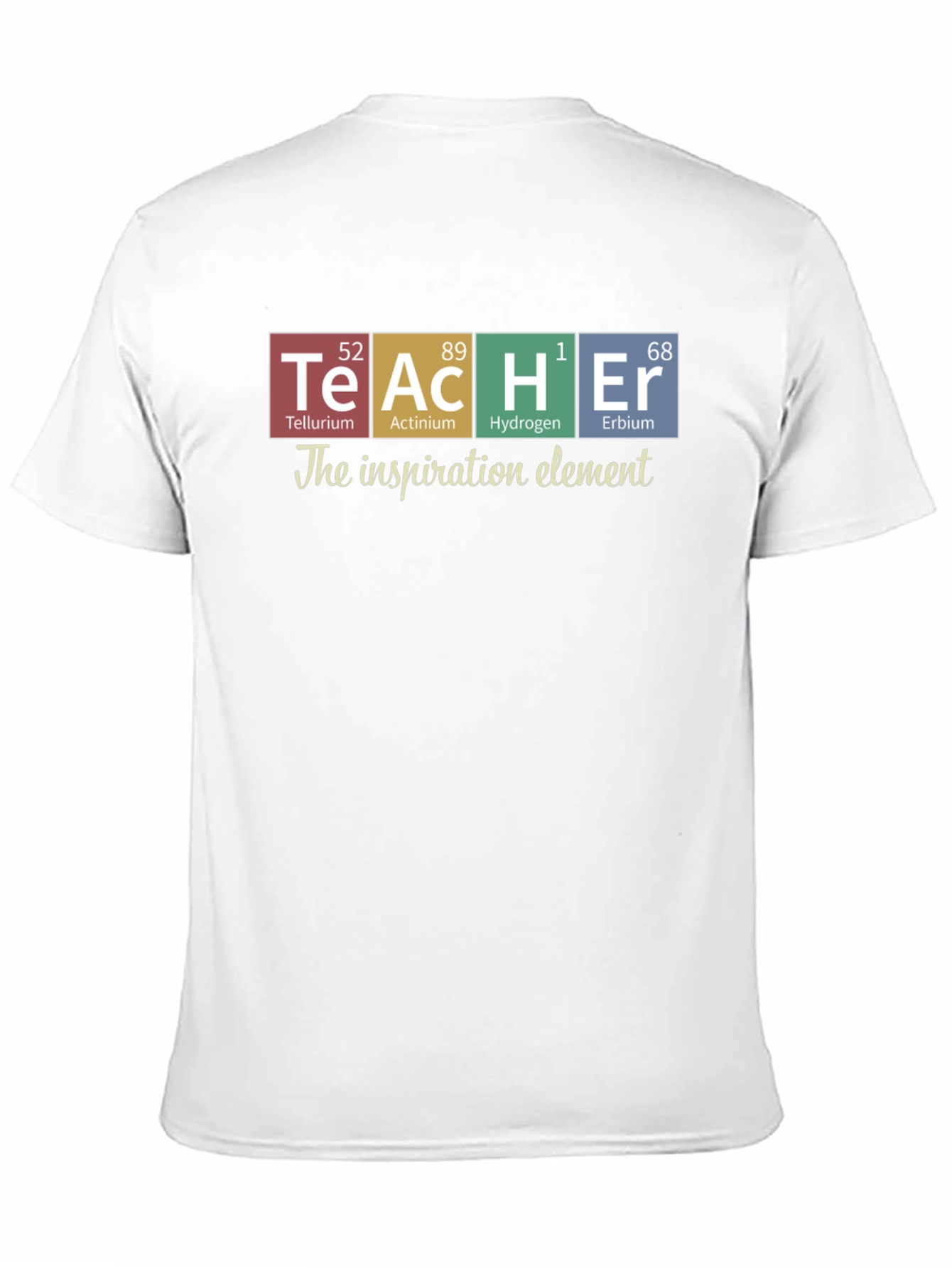 Teacher Periodic Table T-Shirt: Inspiration Element