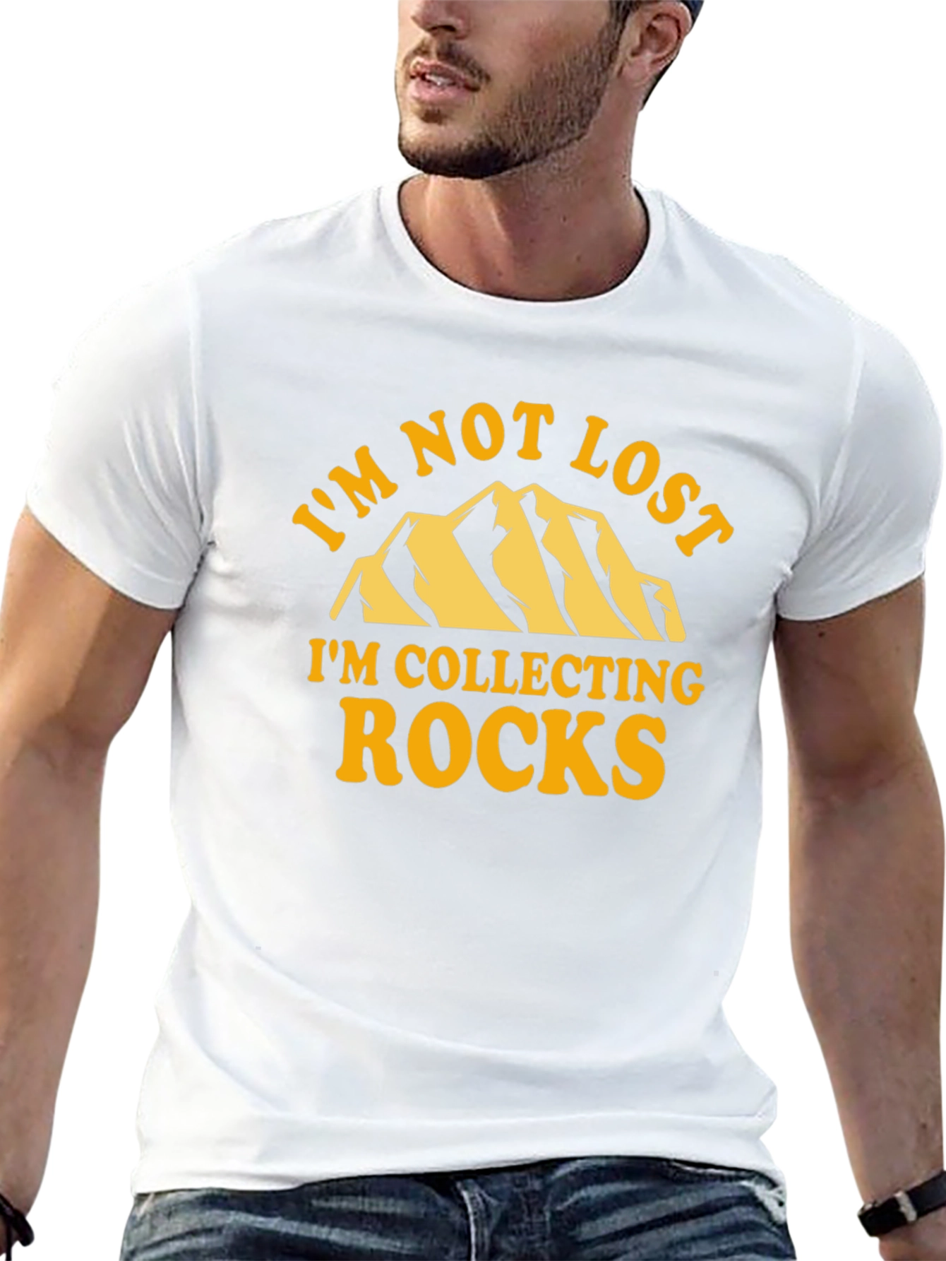 Im Not Lost Collecting Rocks T-Shirt