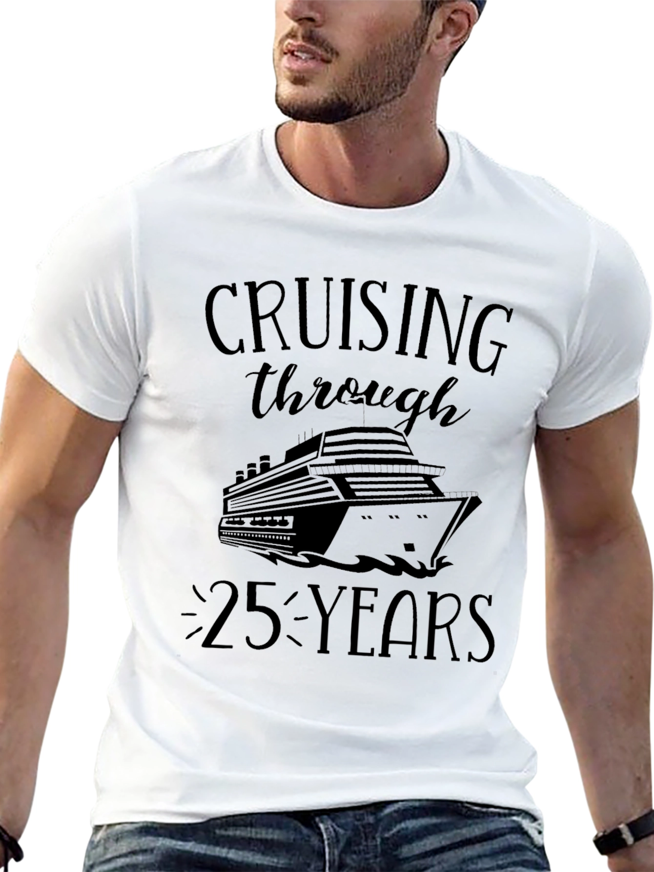 Cruising Through 25 Years Graphic T-Shirt