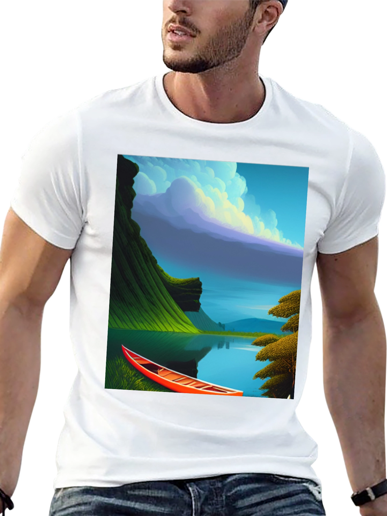 Scenic Lake T-Shirt - Adventure Ready Style