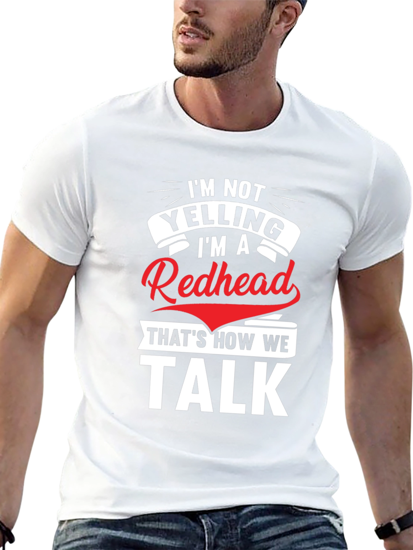 Redhead Talk Tee - Funny Slogan T-Shirt