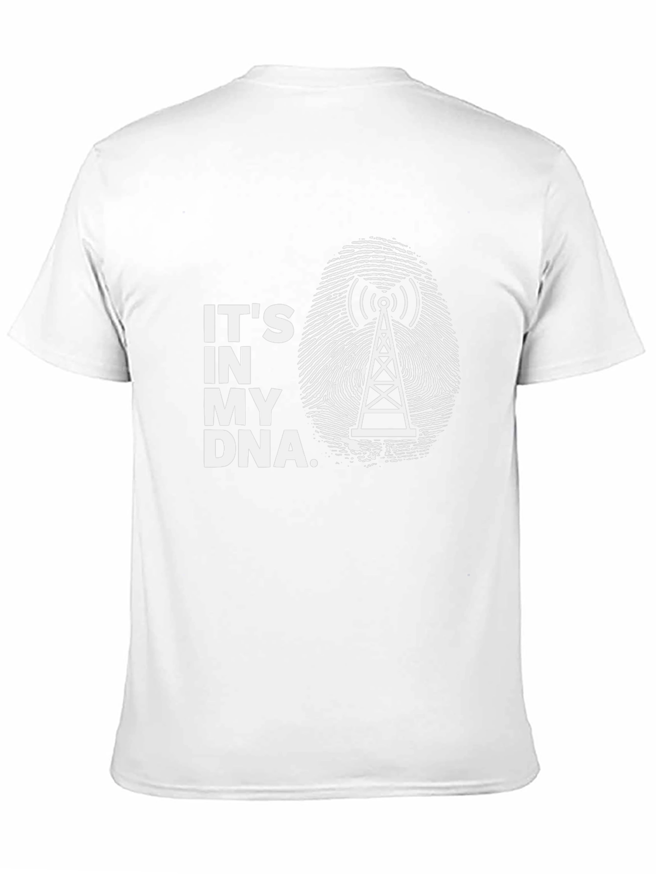 Its In My DNA Radio Tower Graphic T-Shirt