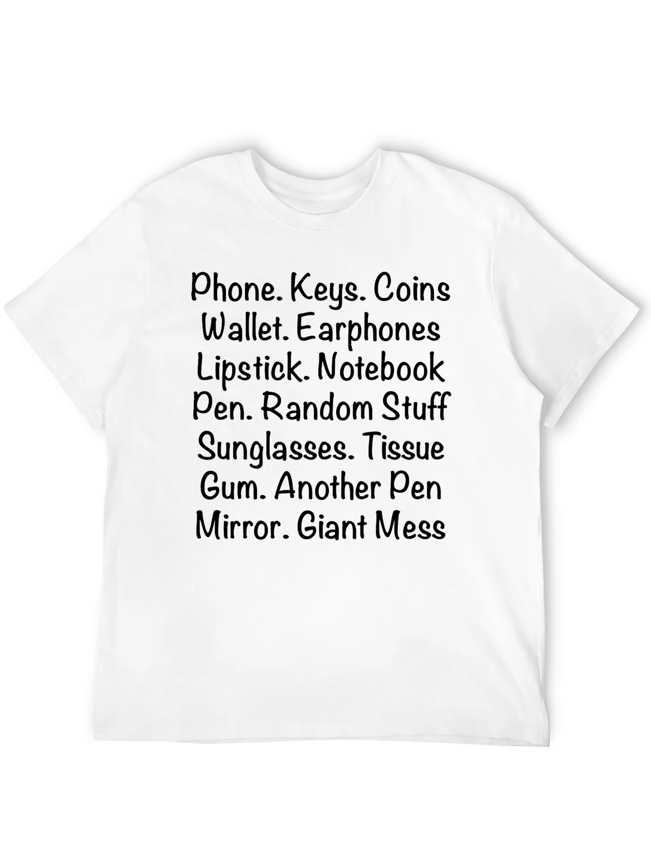 Pocket Contents Funny T-Shirt