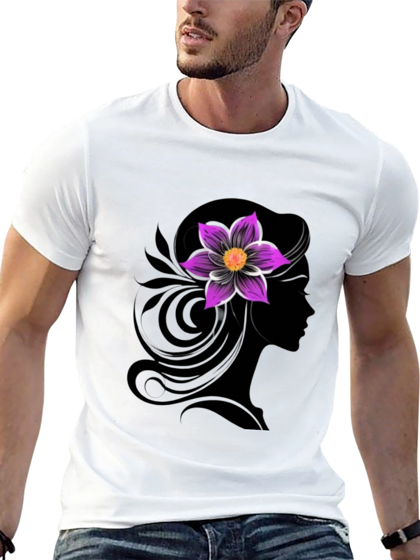 Elegant Woman Silhouette T-Shirt