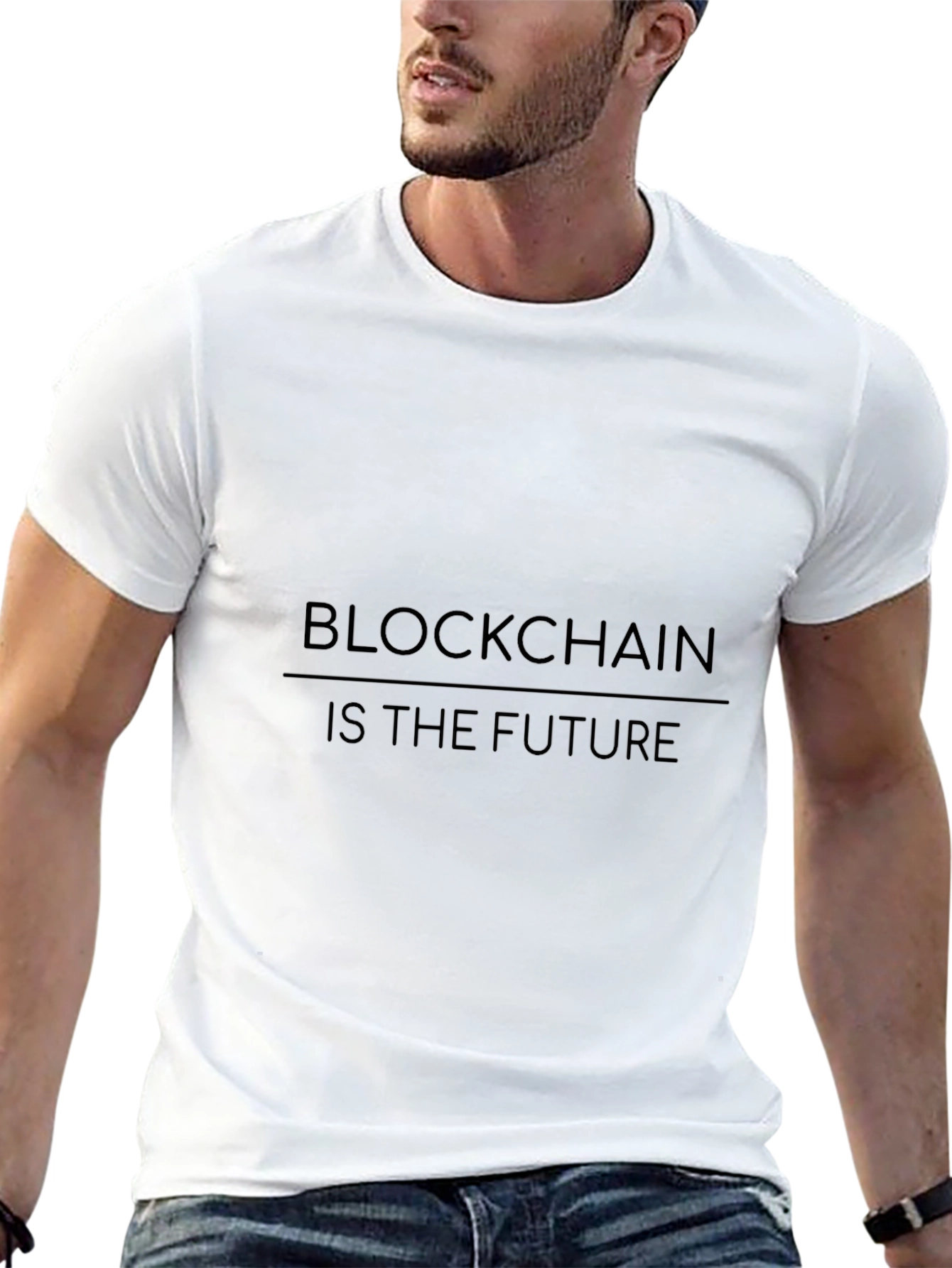 Blockchain is the Future Black T-Shirt