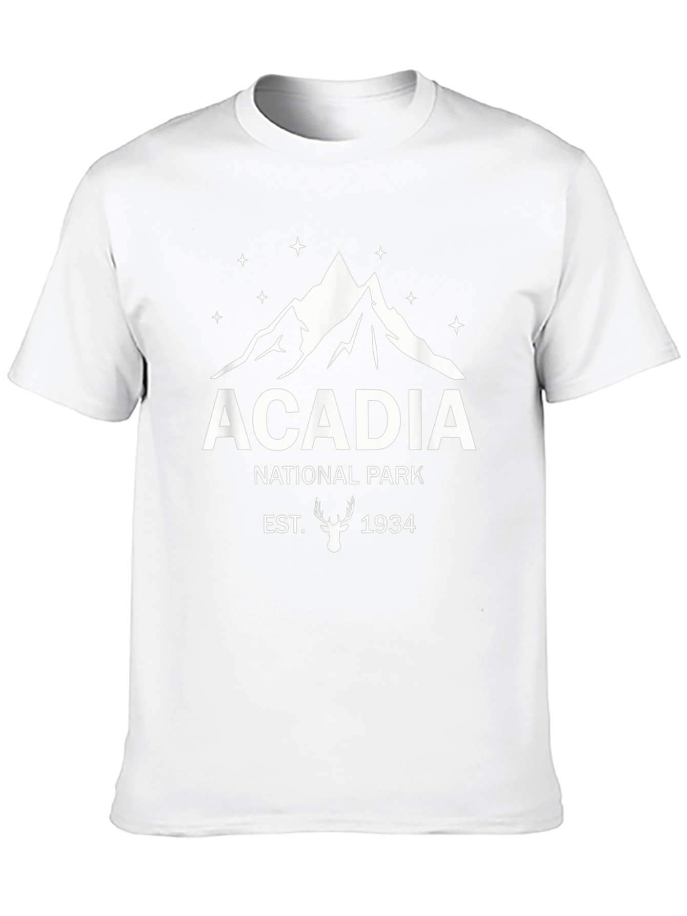 Acadia National Park Black T-Shirt