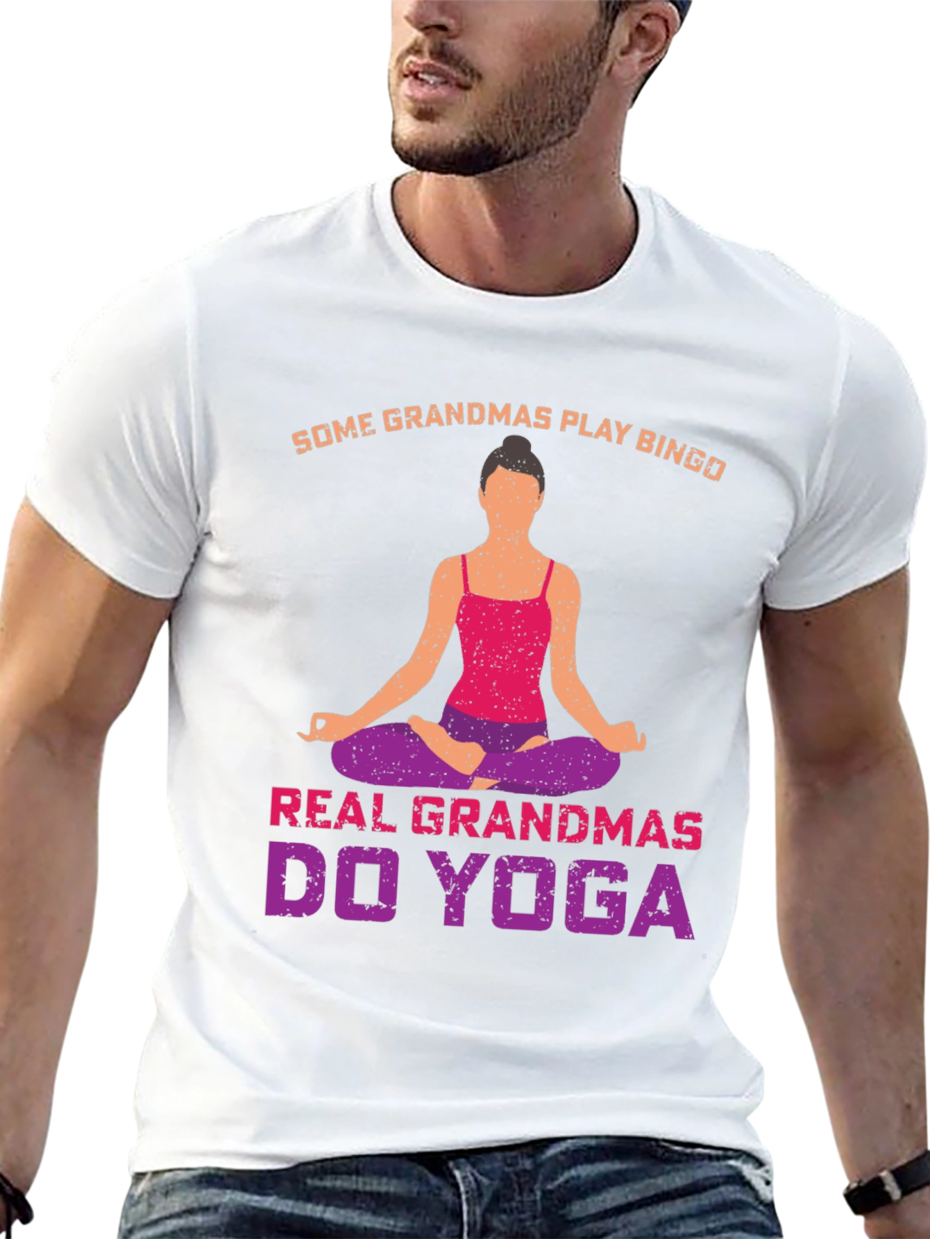 Yoga Grandmas T-Shirt - Play Bingo