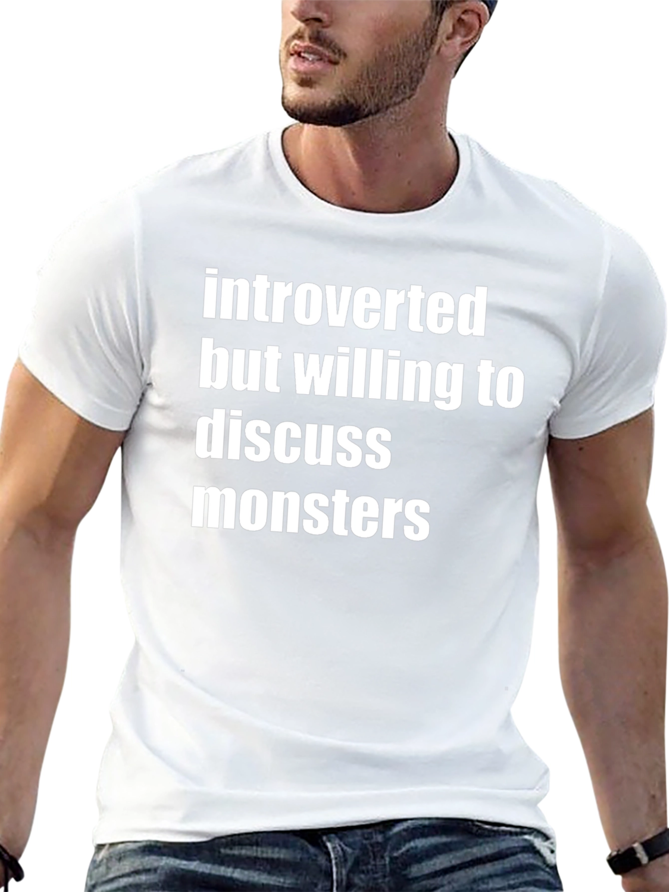 Introverted Monster Discussion T-Shirt