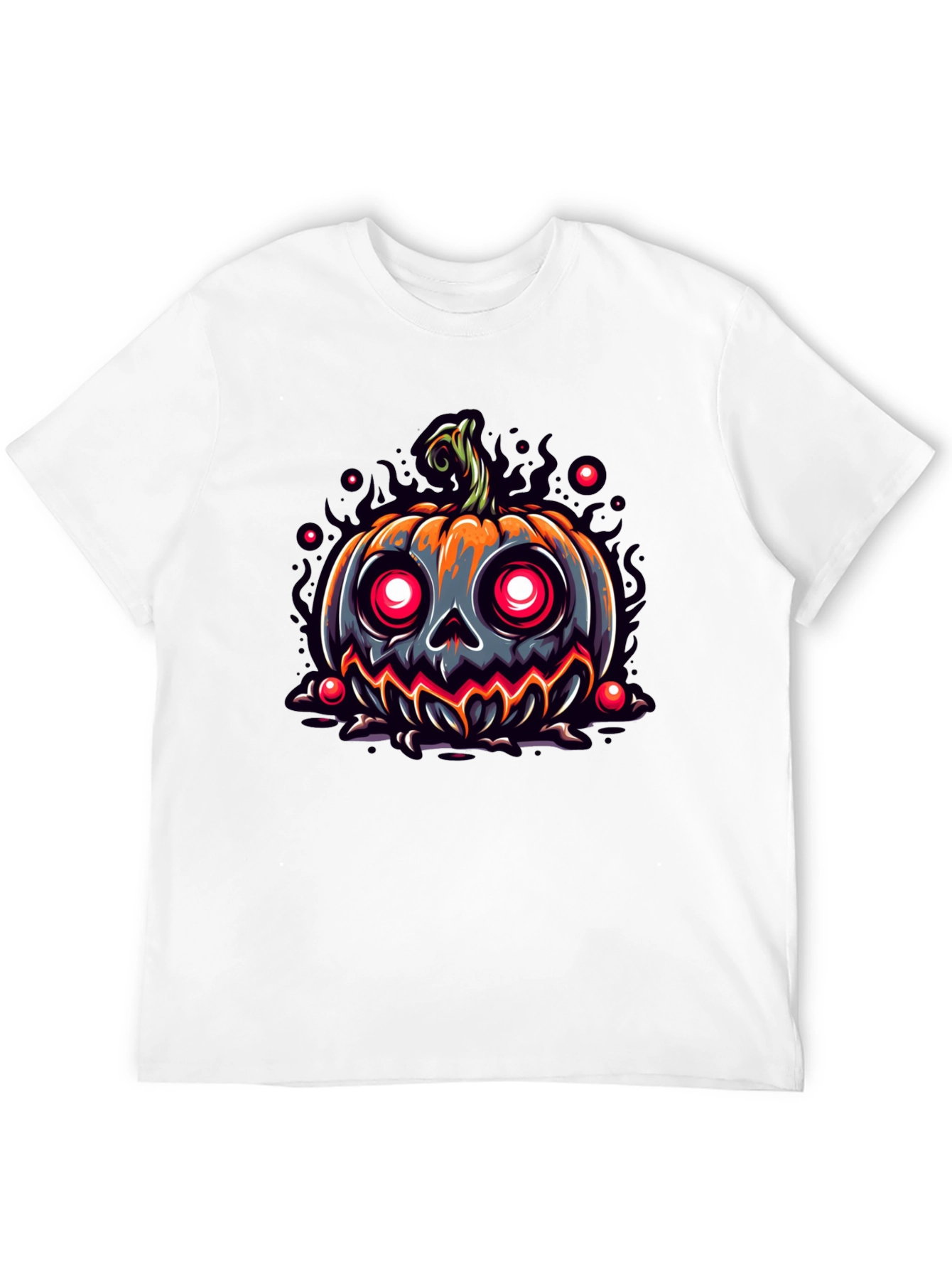 Spooky Halloween Pumpkin Graphic Tee