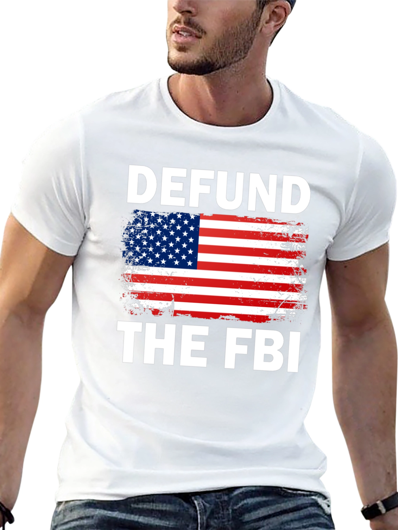 Defund the FBI Tee - Patriotic Graphic T-Shirt