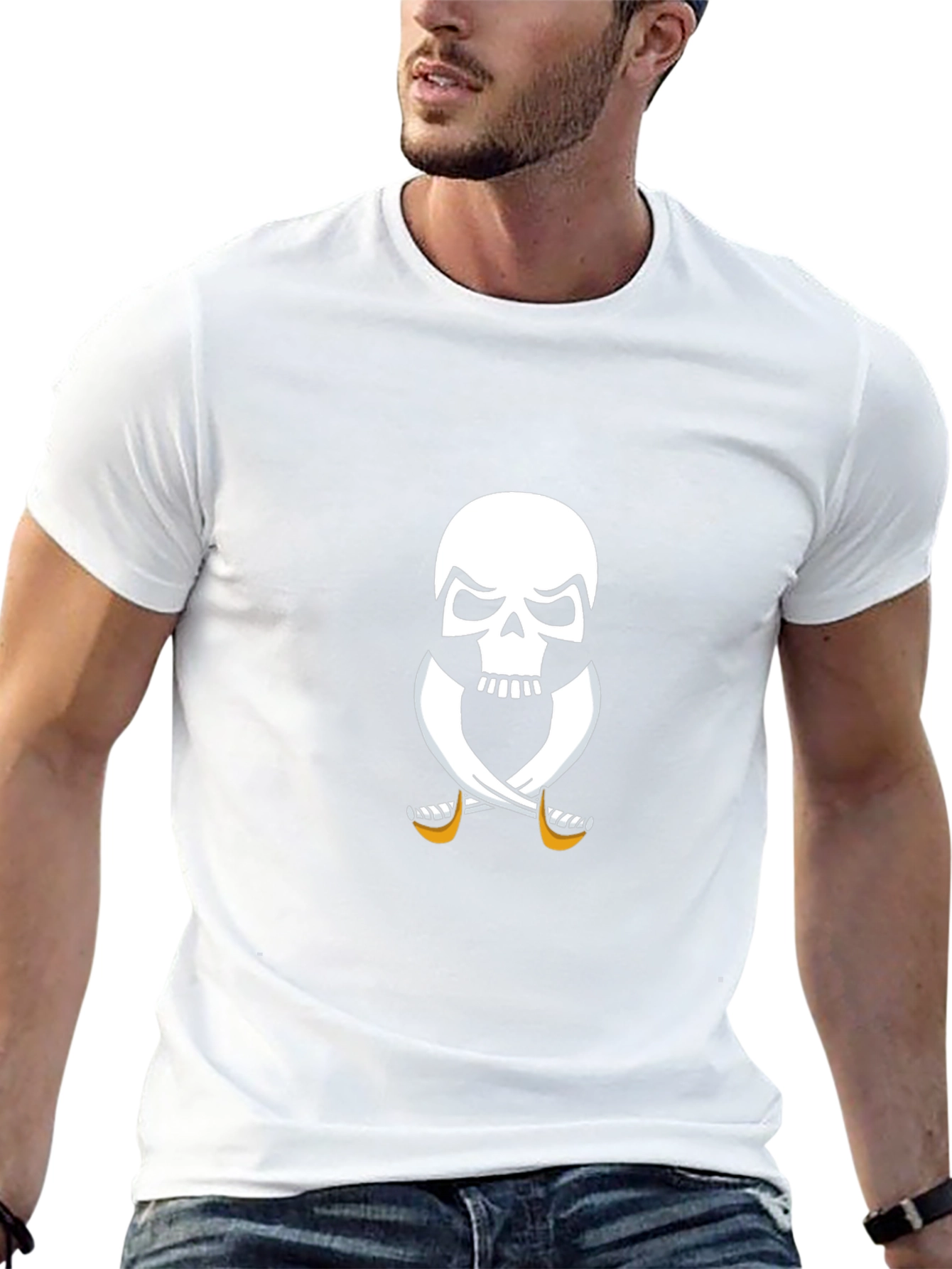 Skull & Swords Graphic T-Shirt