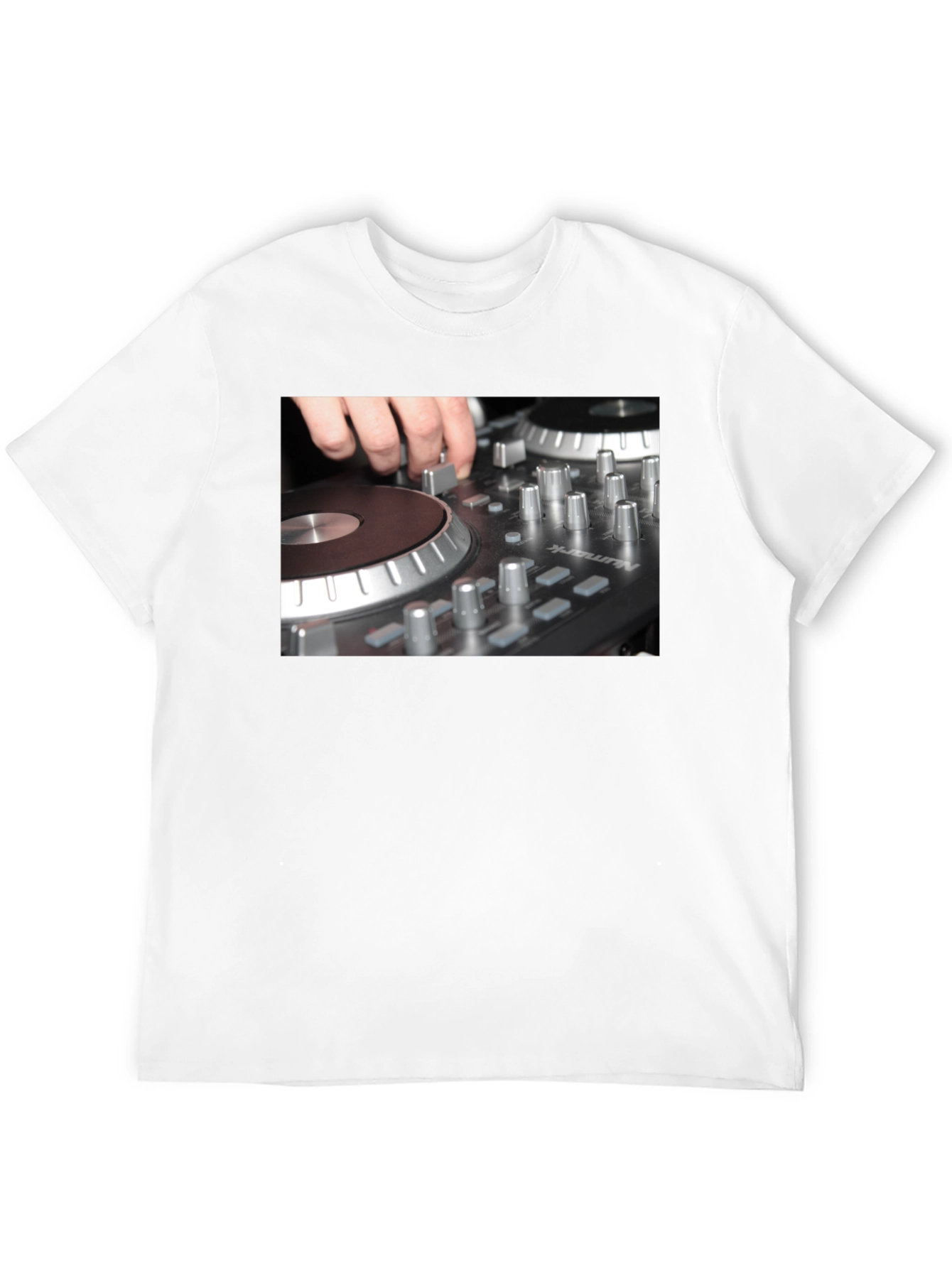 DJ Mixer Graphic T-Shirt - Music Lover Tee