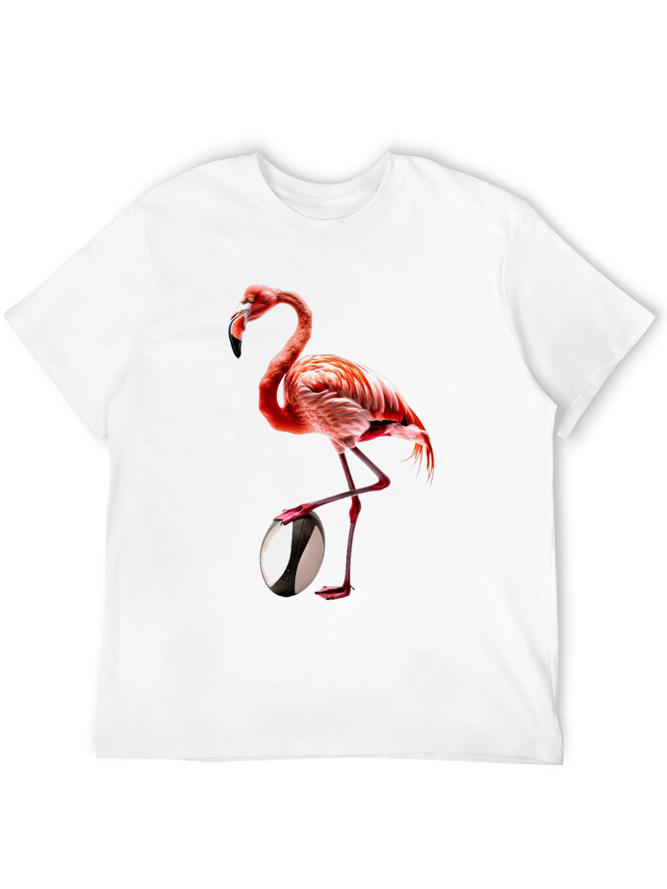 Flamingo Rugby T-Shirt - Unique Design